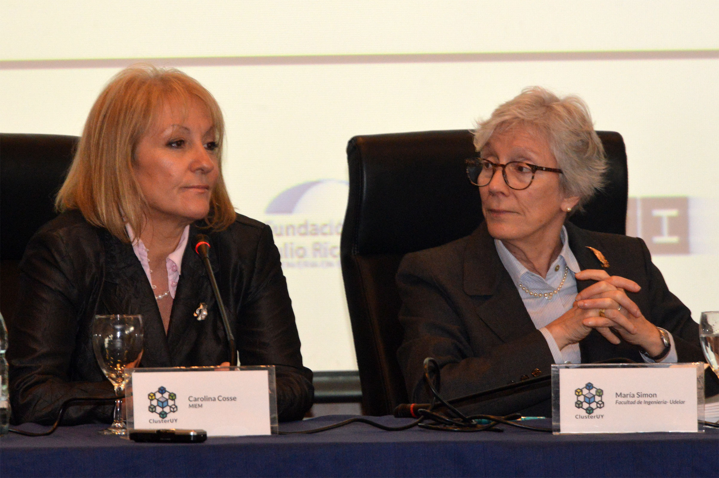 Carolina Cosse y María Simon
