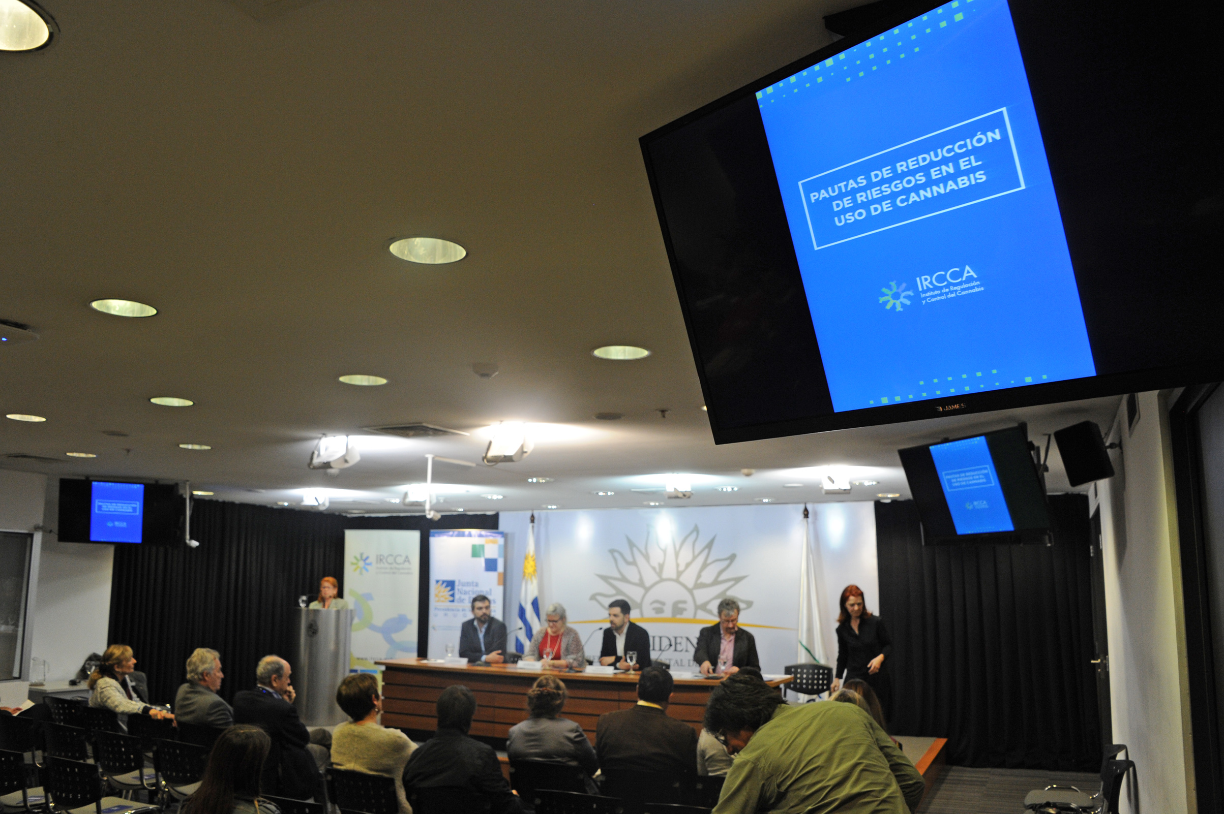 Presentación de “Pautas para la reducción de riesgos en el uso del cannabis”