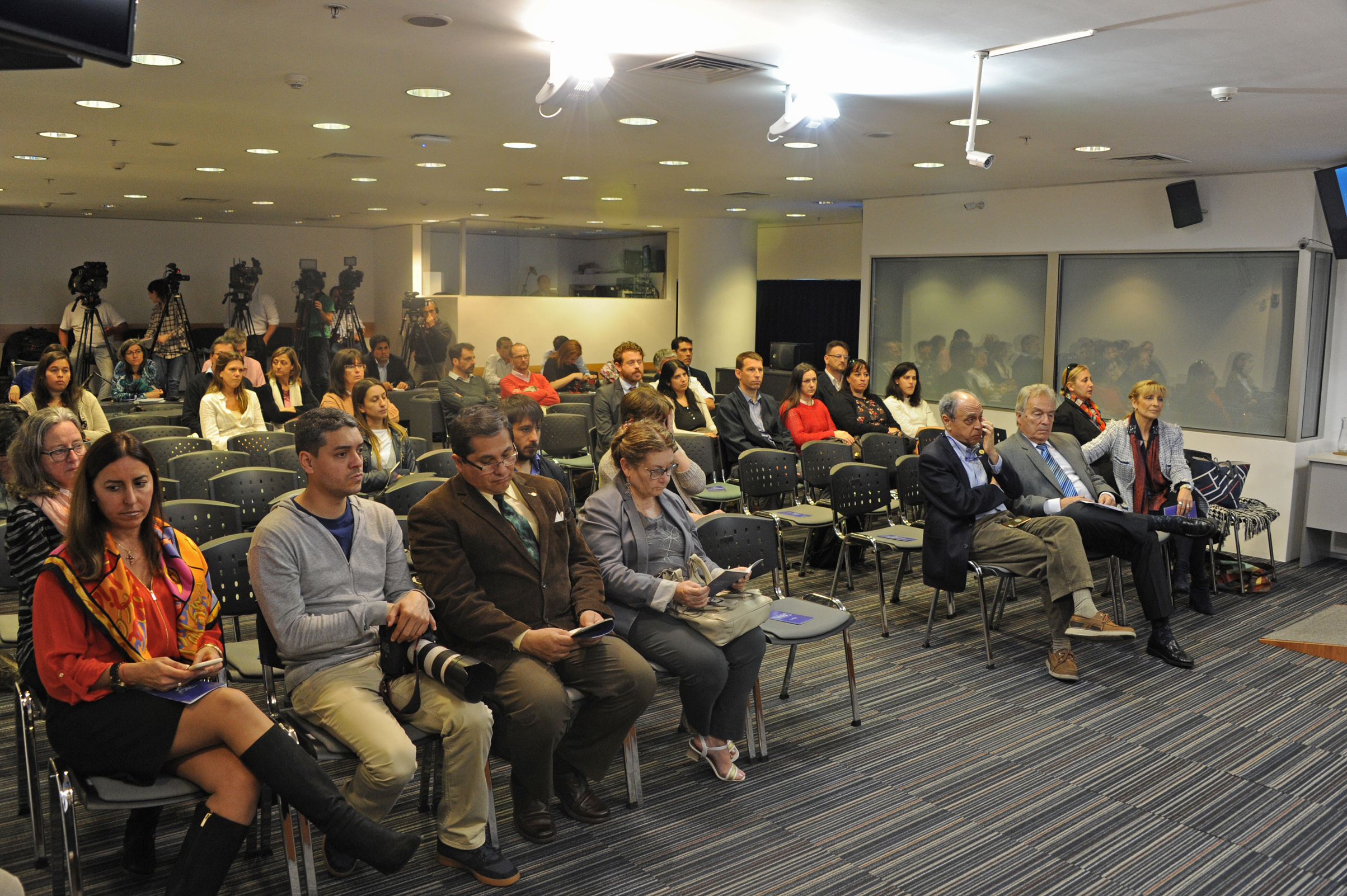Asistentes a la conferencia