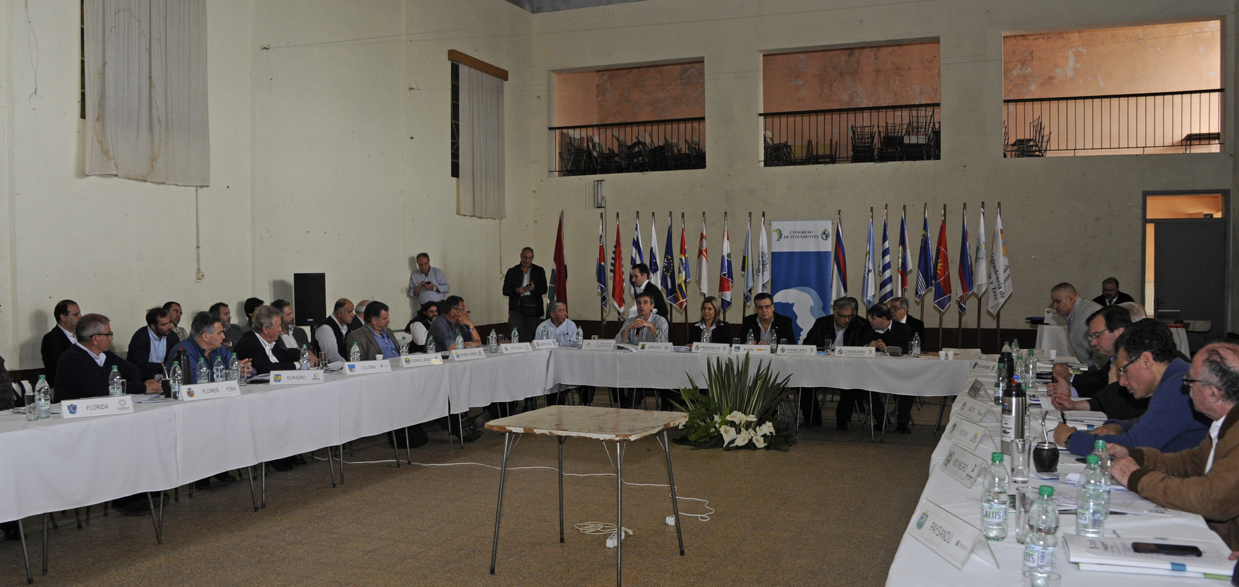 Reunión de la Comisión Sectorial de Descentralización que sesionó en Lavalleja