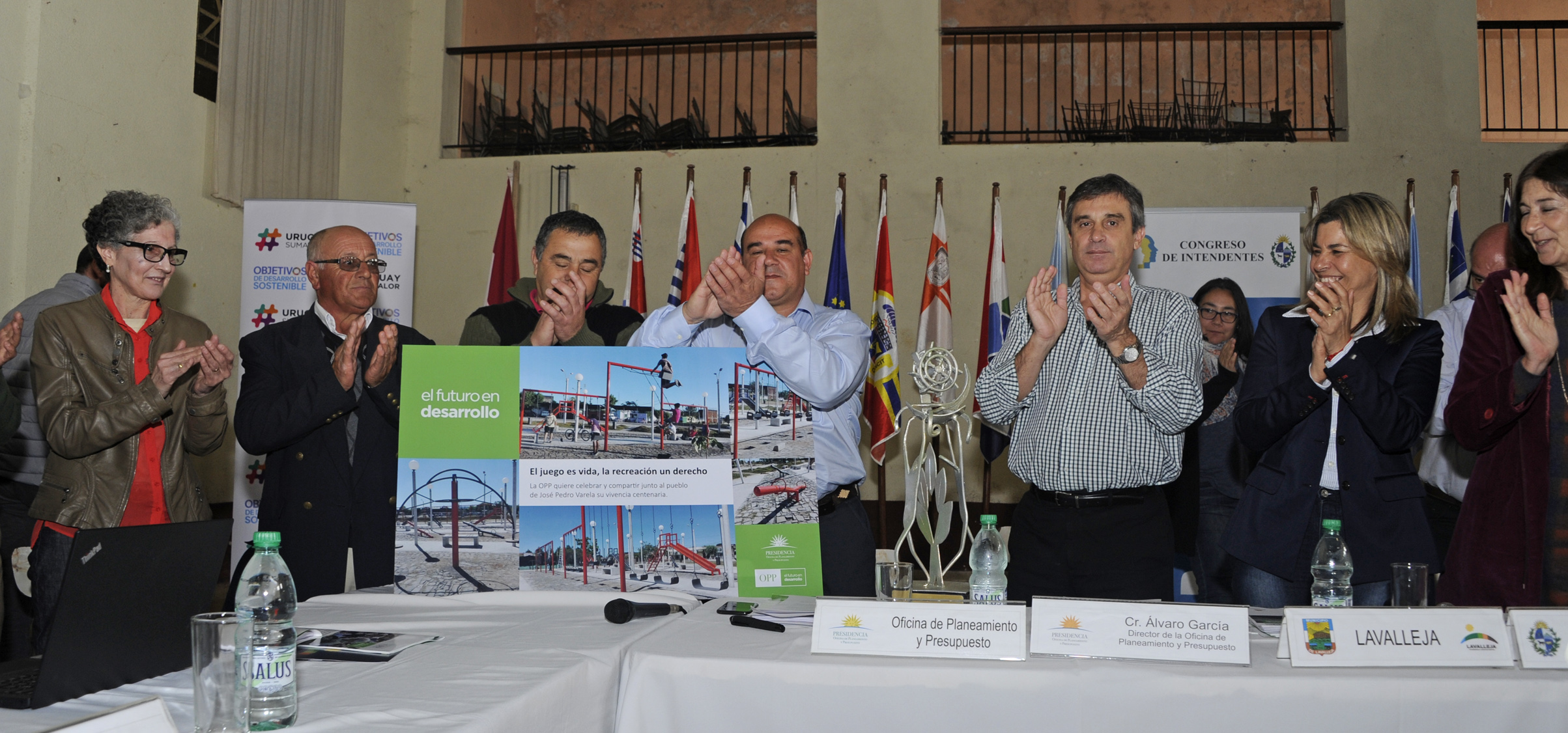 Reunión de la Comisión Sectorial de Descentralización que sesionó en Lavalleja