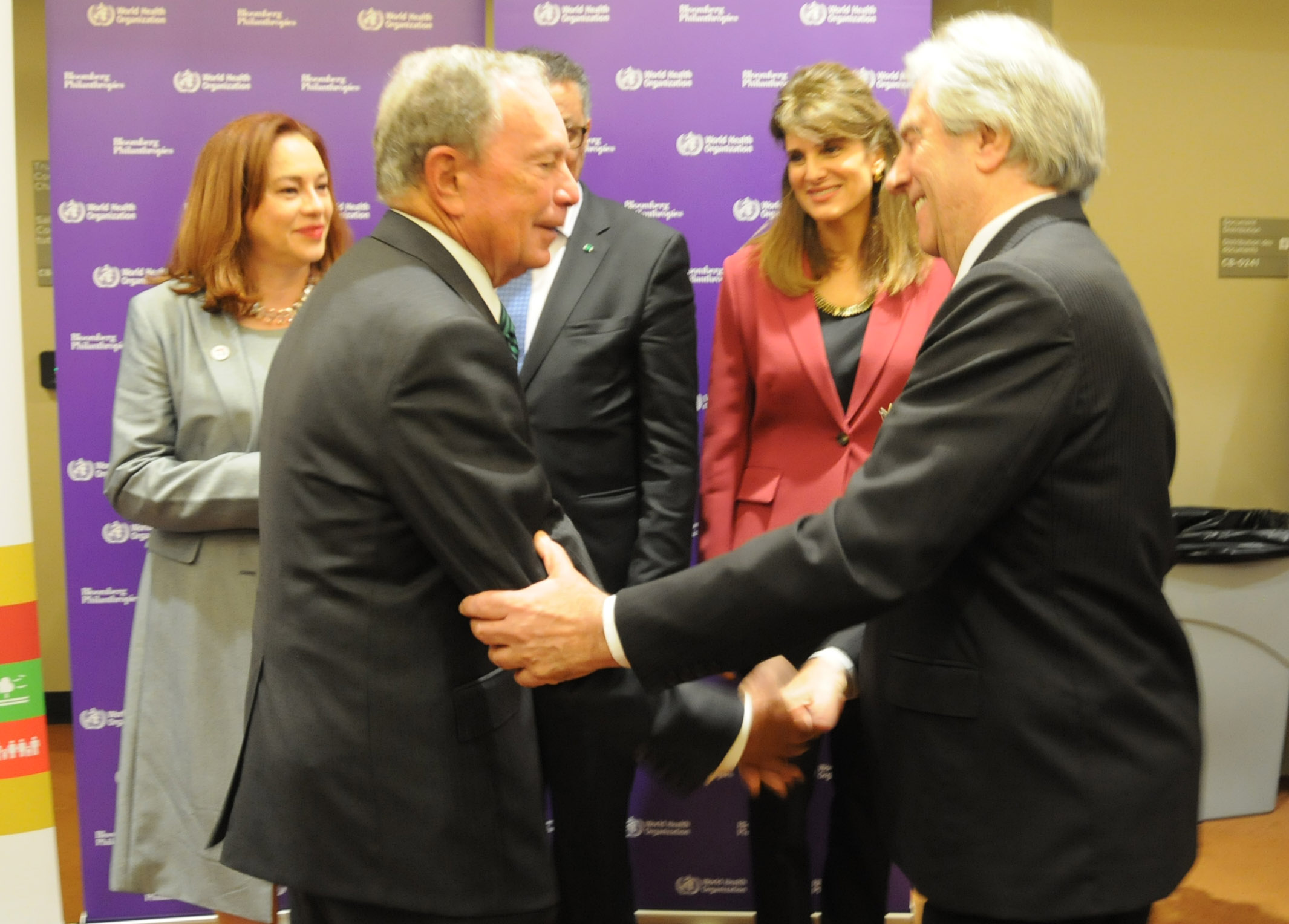 Tabaré Vázquez, en Nueva York