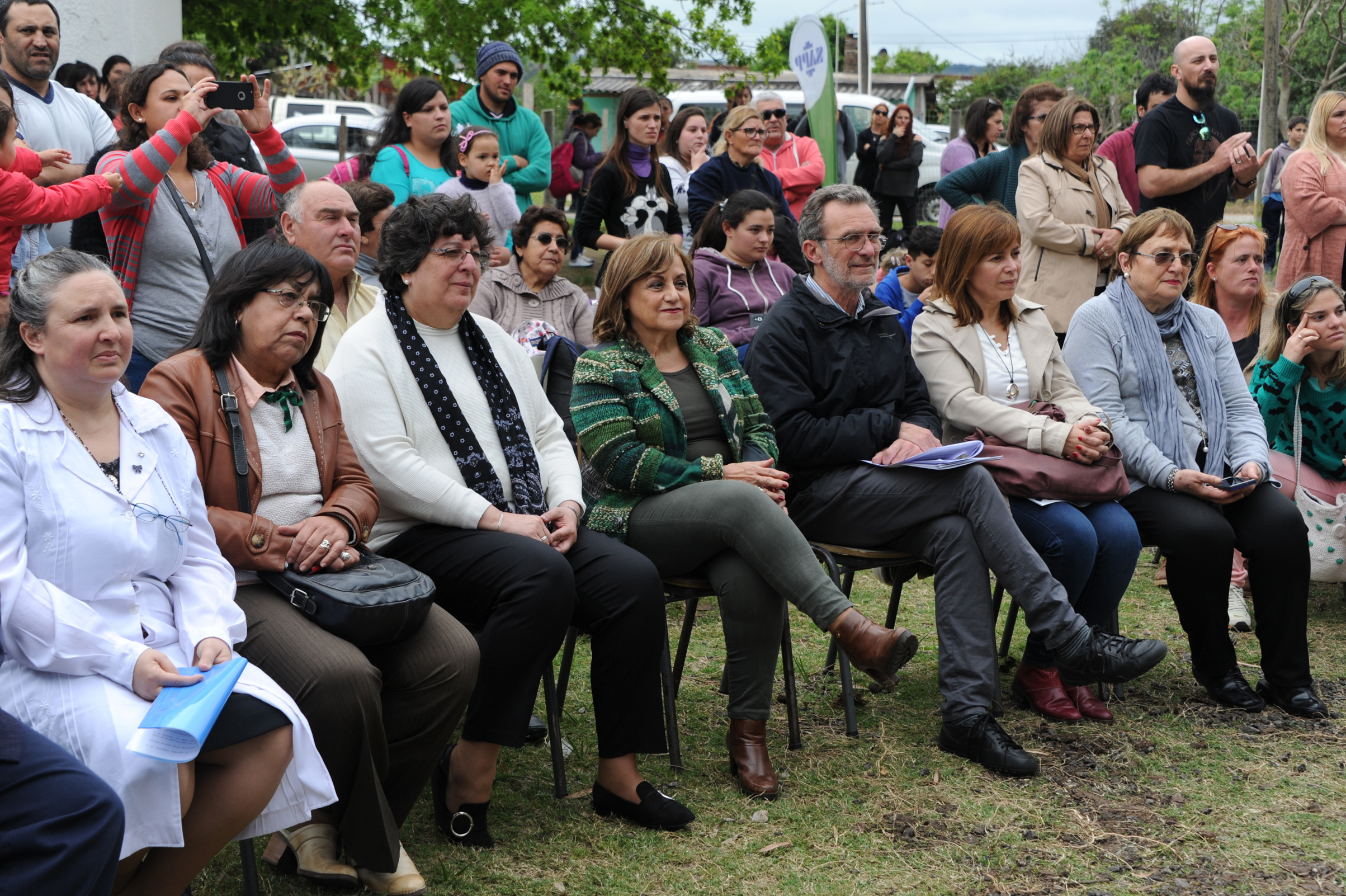 Inauguración de obras de ampliación y refacción de la escuela n.° 125 de Soca