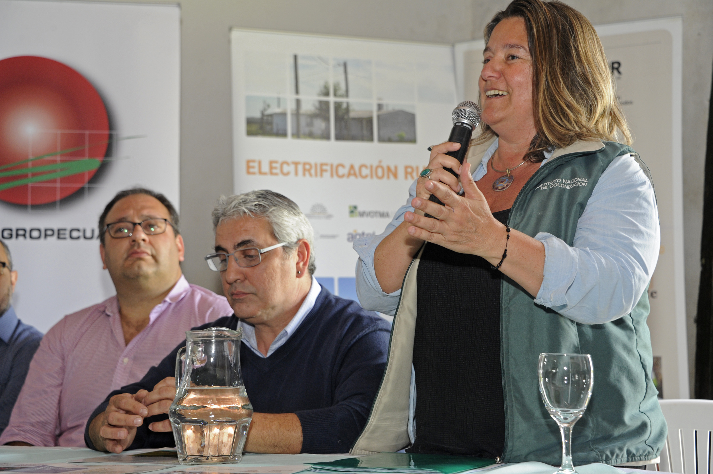 Titular del Instituto Nacional de Colonización (INC), Jacqueline Gómez