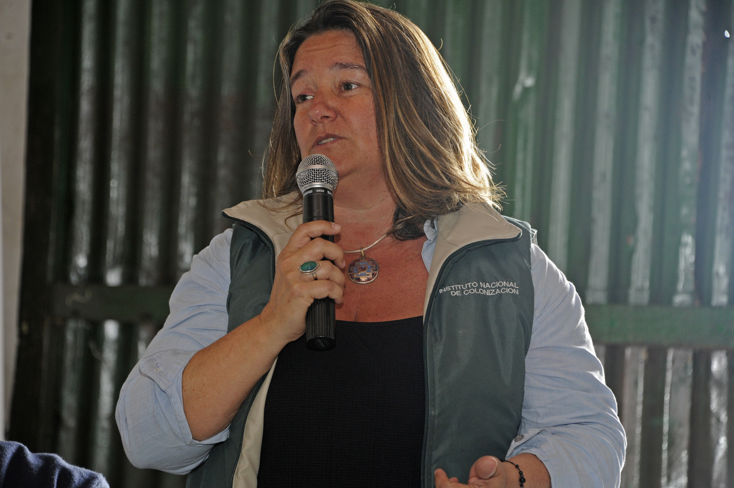 Titular del Instituto Nacional de Colonización (INC), Jacqueline Gómez