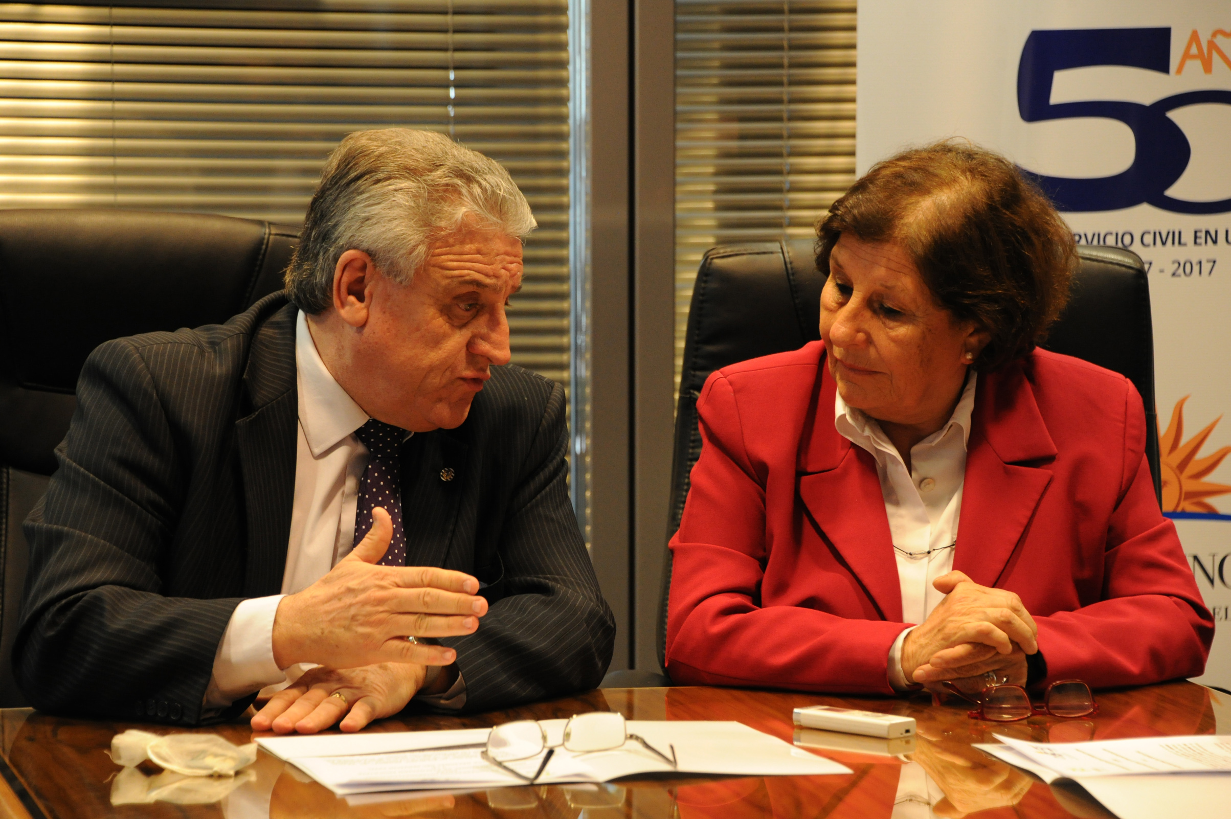 Alberto Scavarelli y Alex Mazzei, en firma de convenio