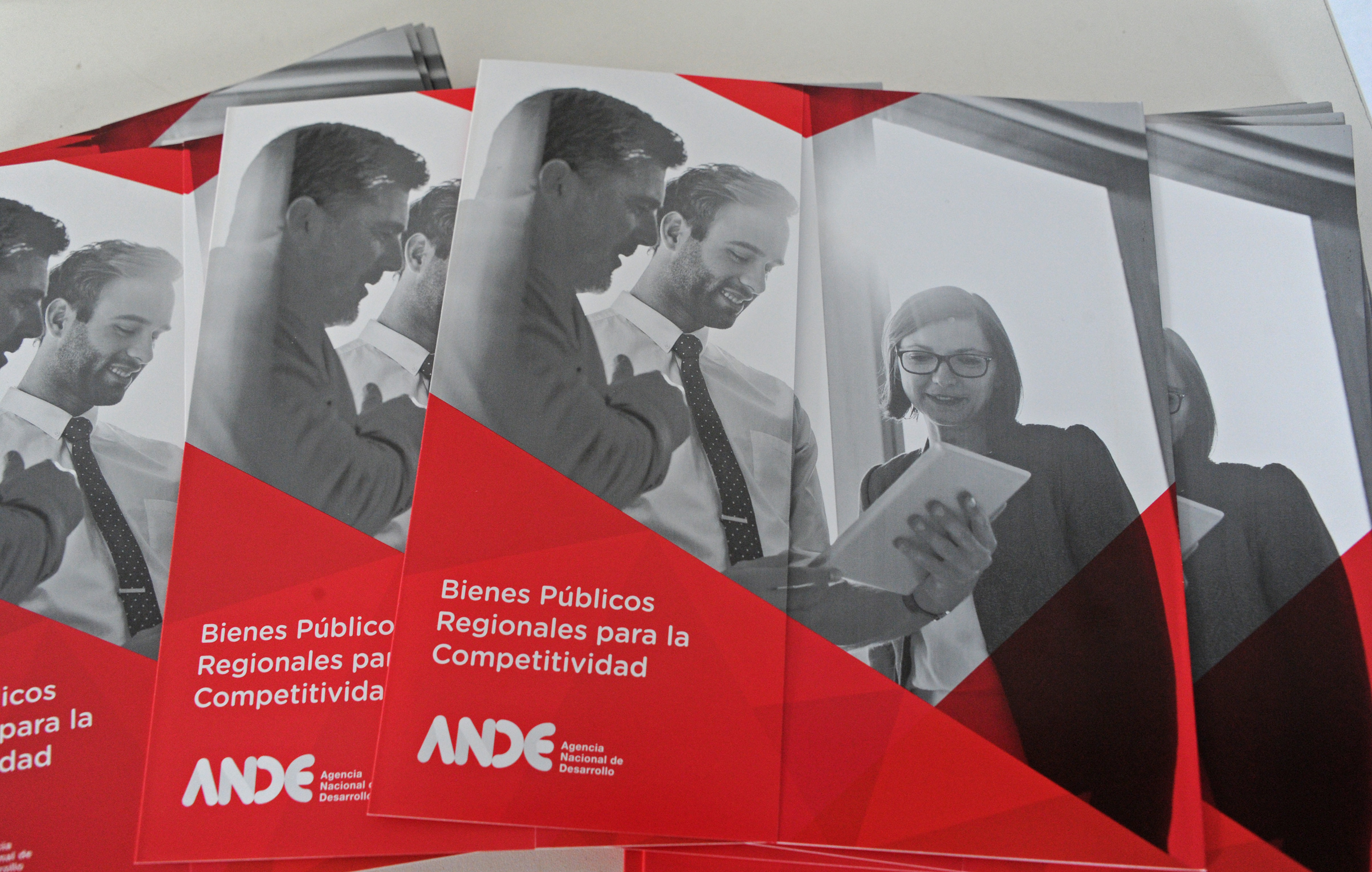 Folletería de Agencia Nacional de Desarrollo (ANDE)
