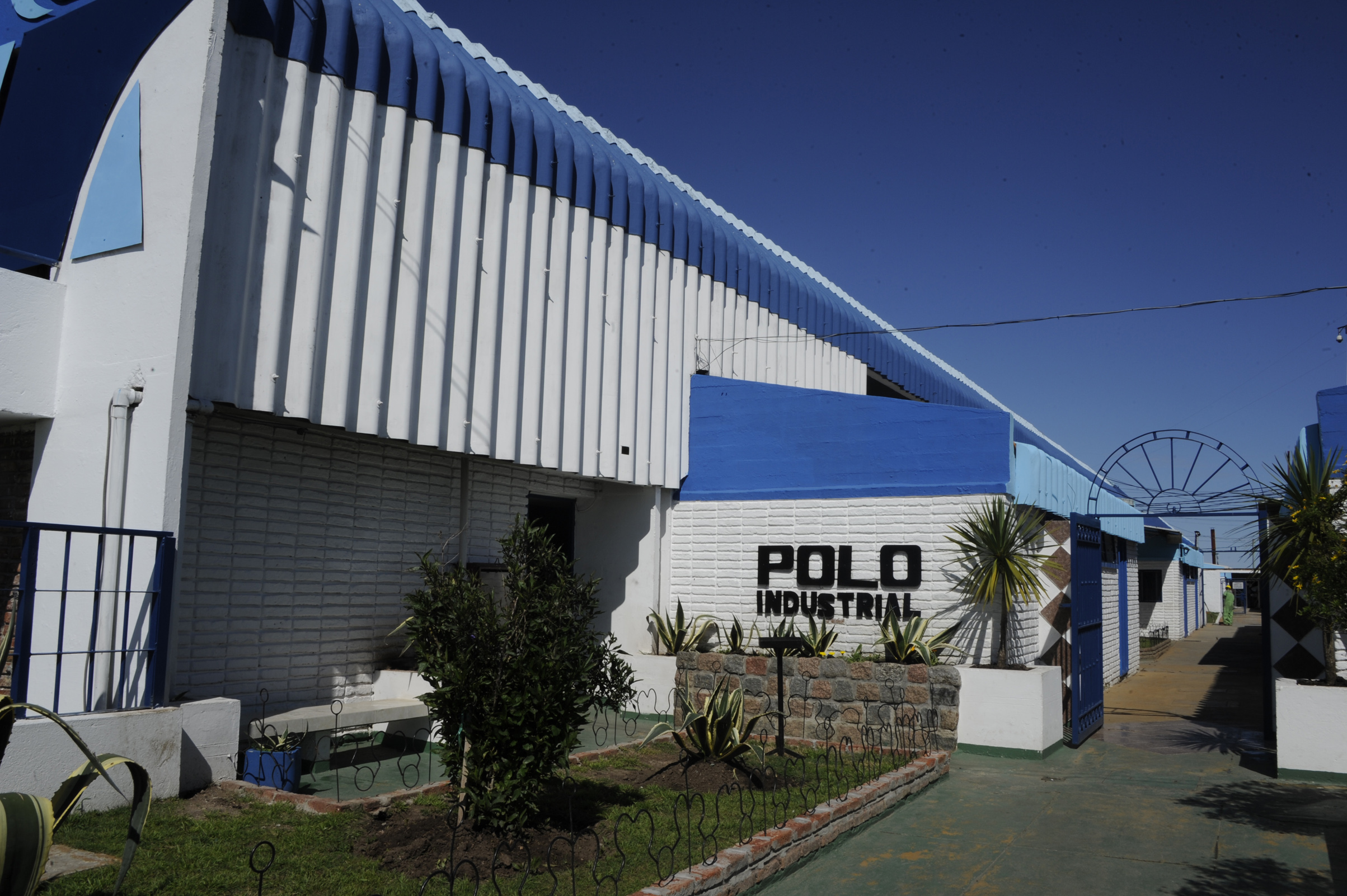 Internos en el polo industrial de Santiago Vázquez