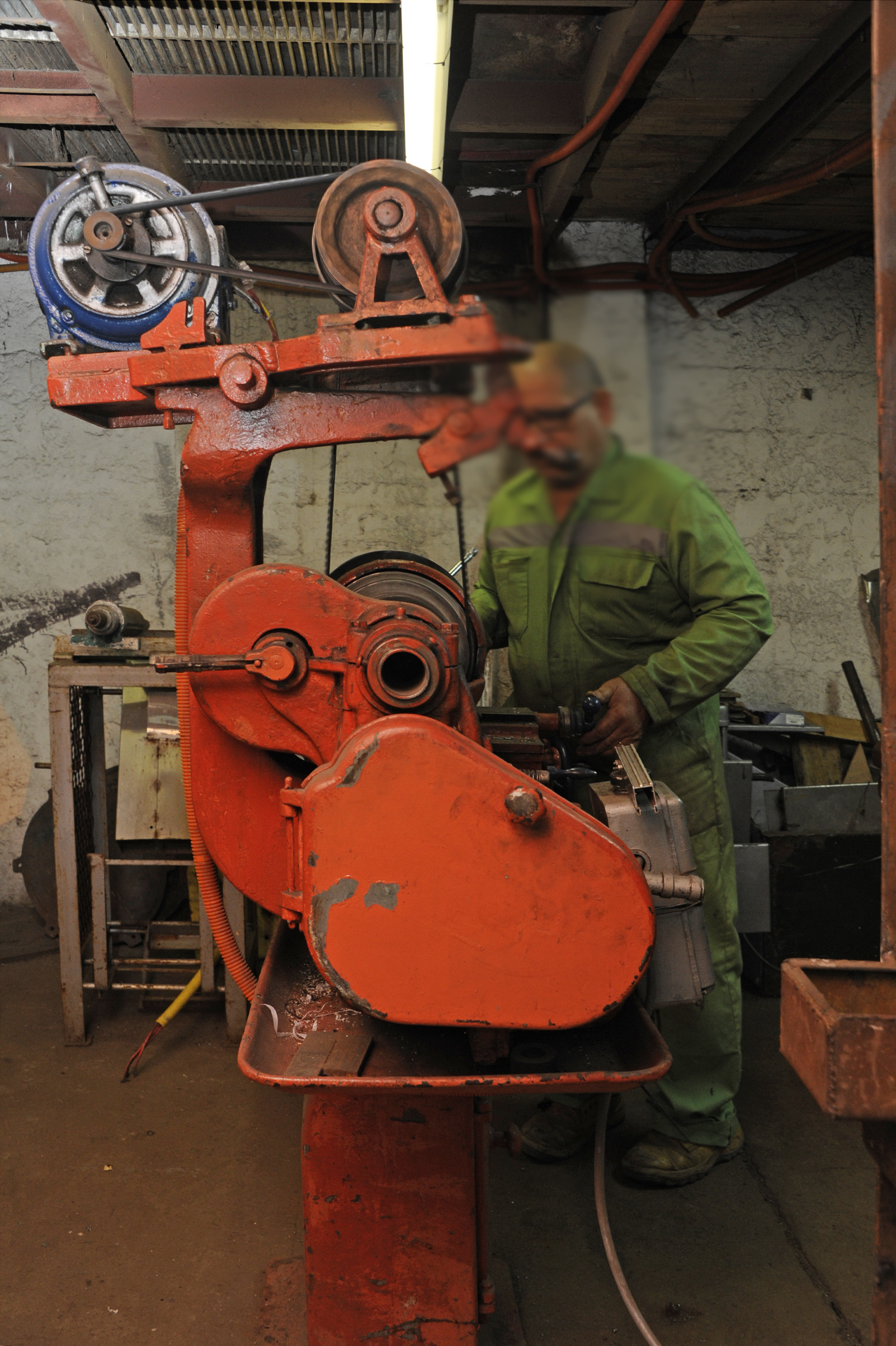 Internos en el polo industrial de Santiago Vázquez