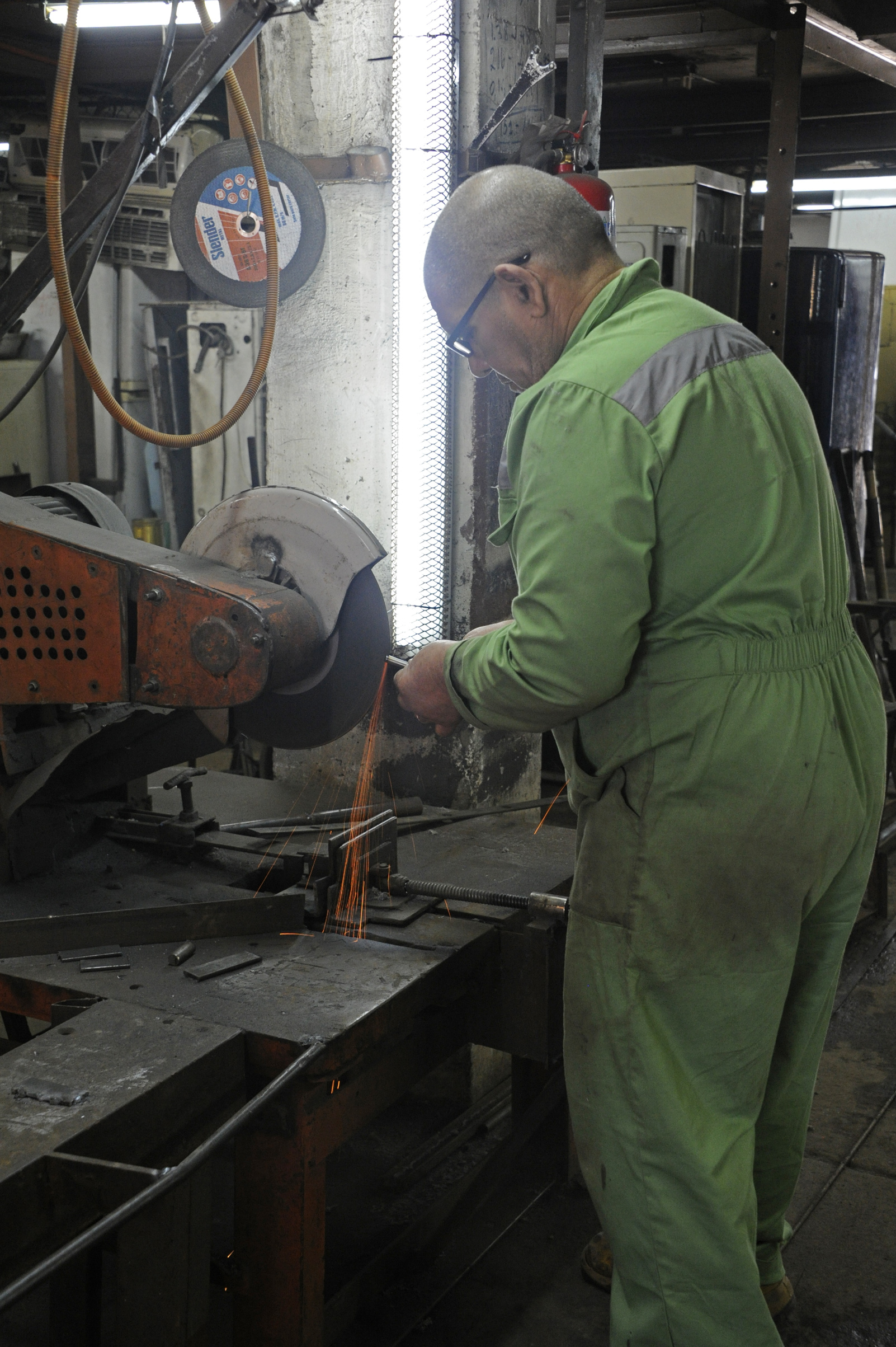 Internos en el polo industrial de Santiago Vázquez