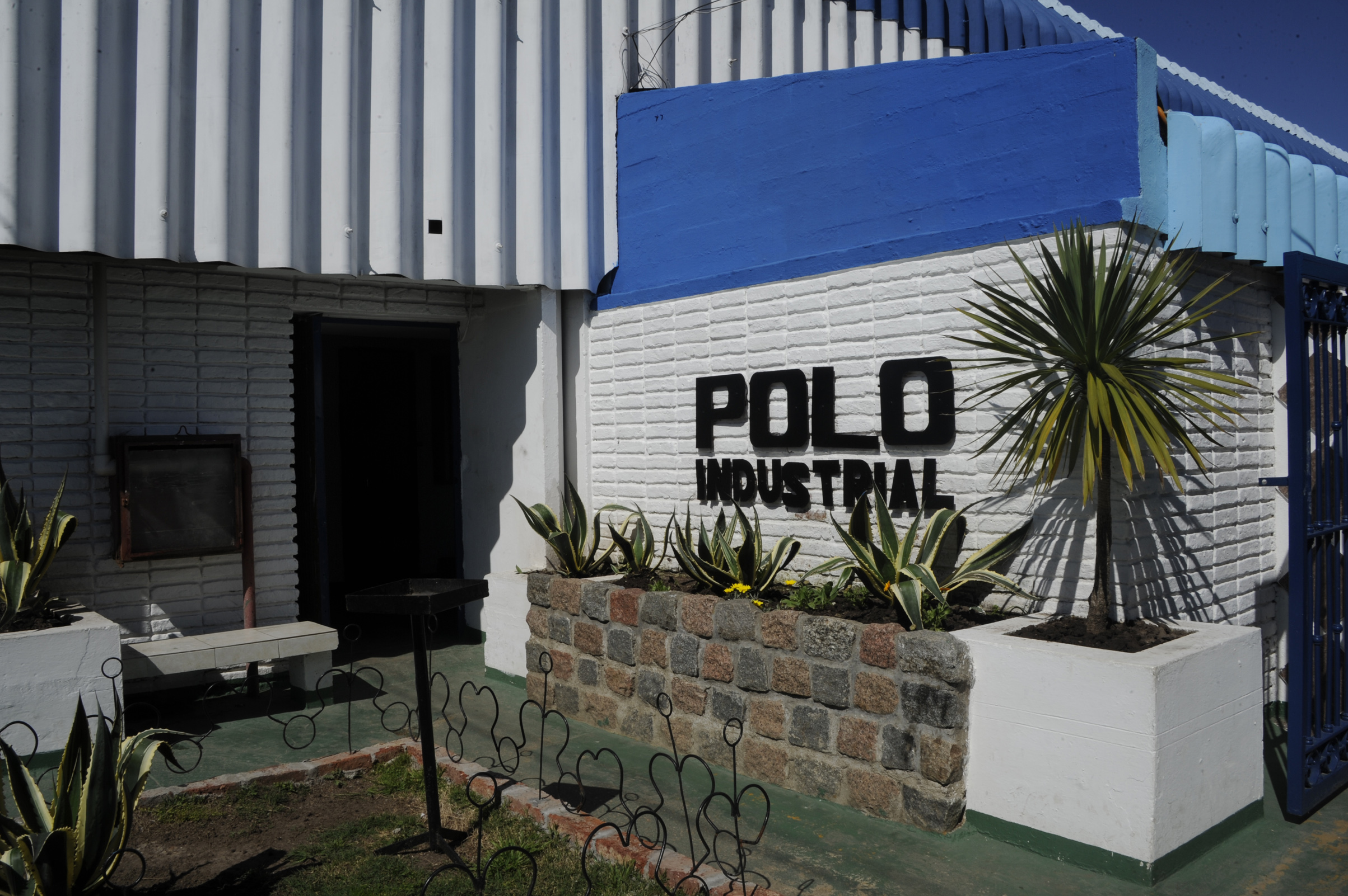 Internos en el polo industrial de Santiago Vázquez