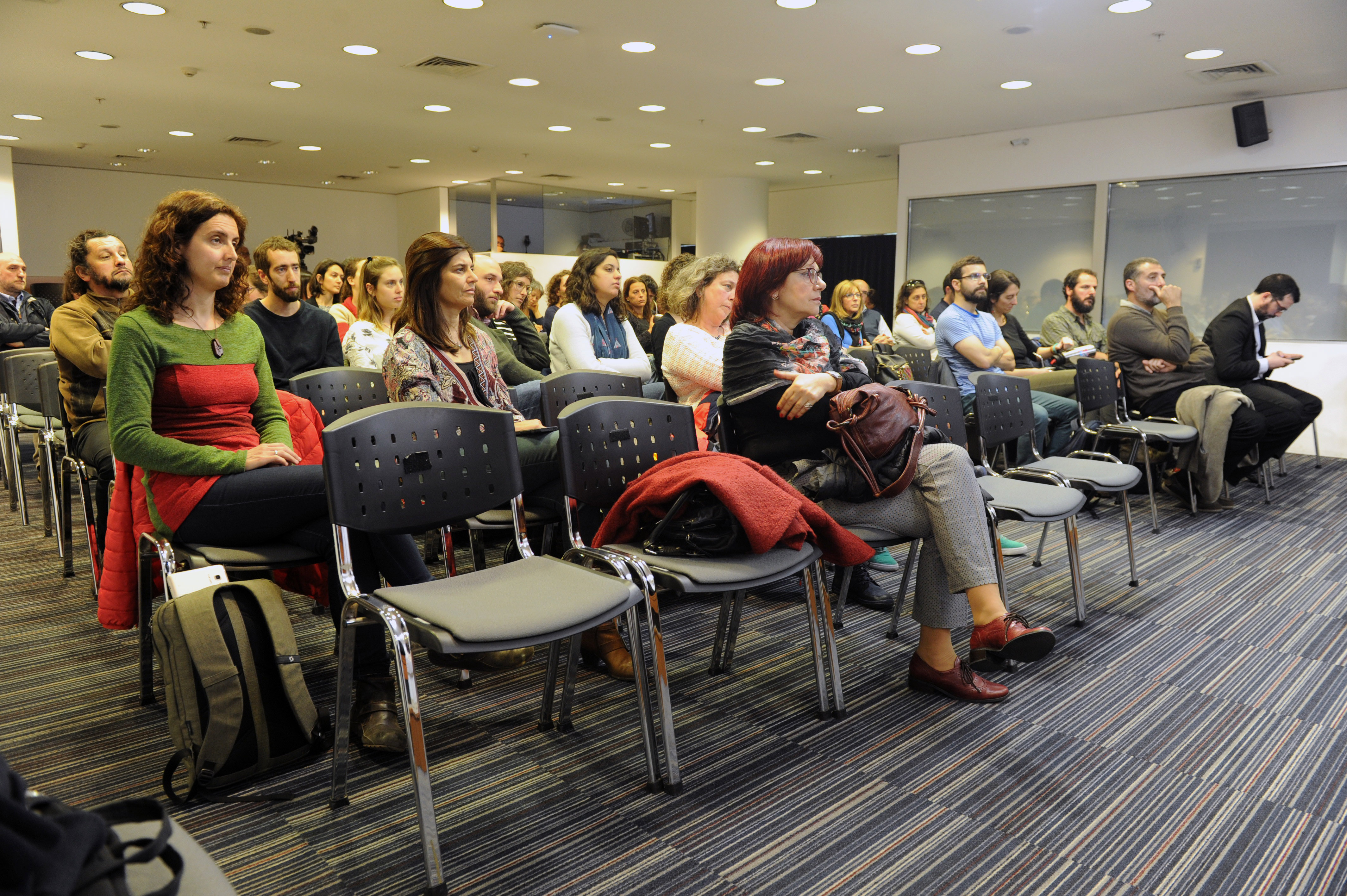 Asistentes a la conferencia