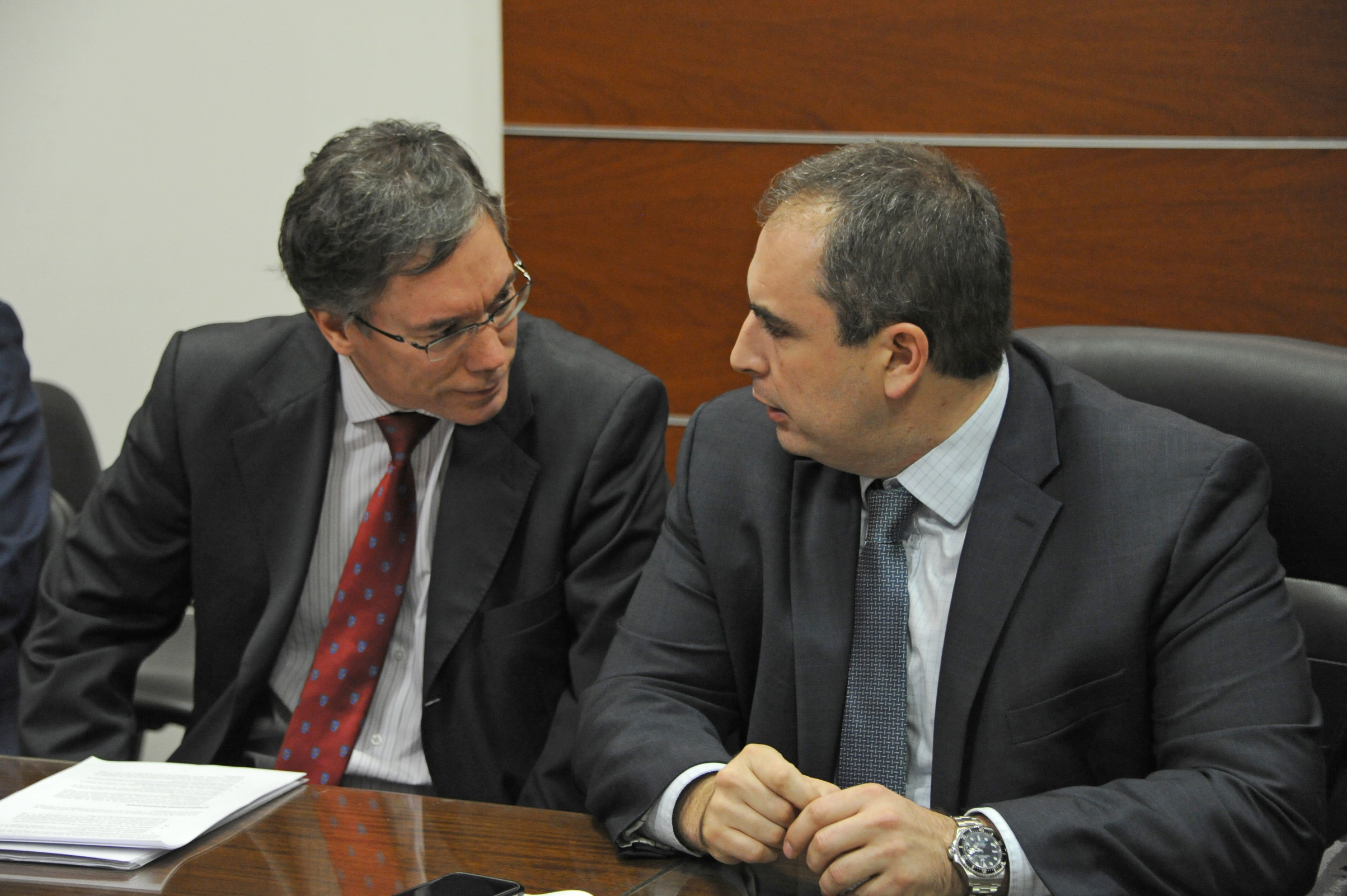 Martín Vallcorba y Pablo Ferreri