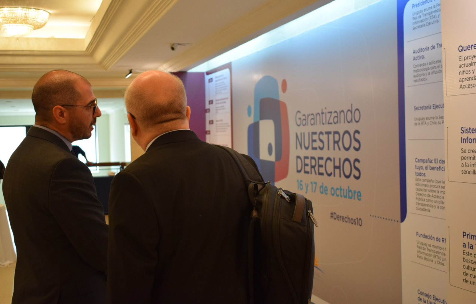 Roballo encabeza conmemoración de los diez años de promulgación de leyes de Protección de Datos Personales y de Acceso a la Información Pública