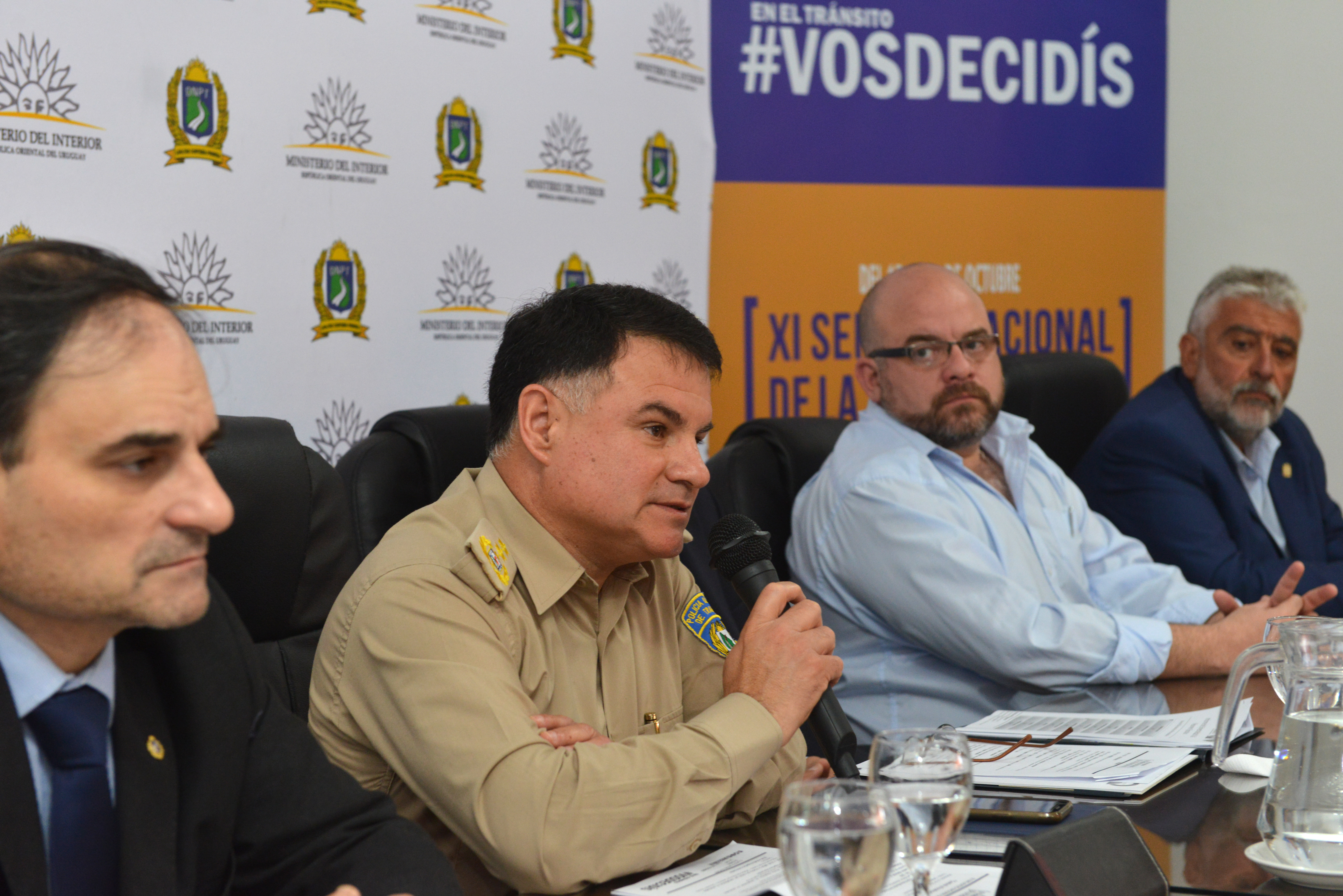 Dirección Nacional de Policía de Tránsito recibió a los agentes de tránsito de todo el país como actividad de la XI Semana de la Seguridad