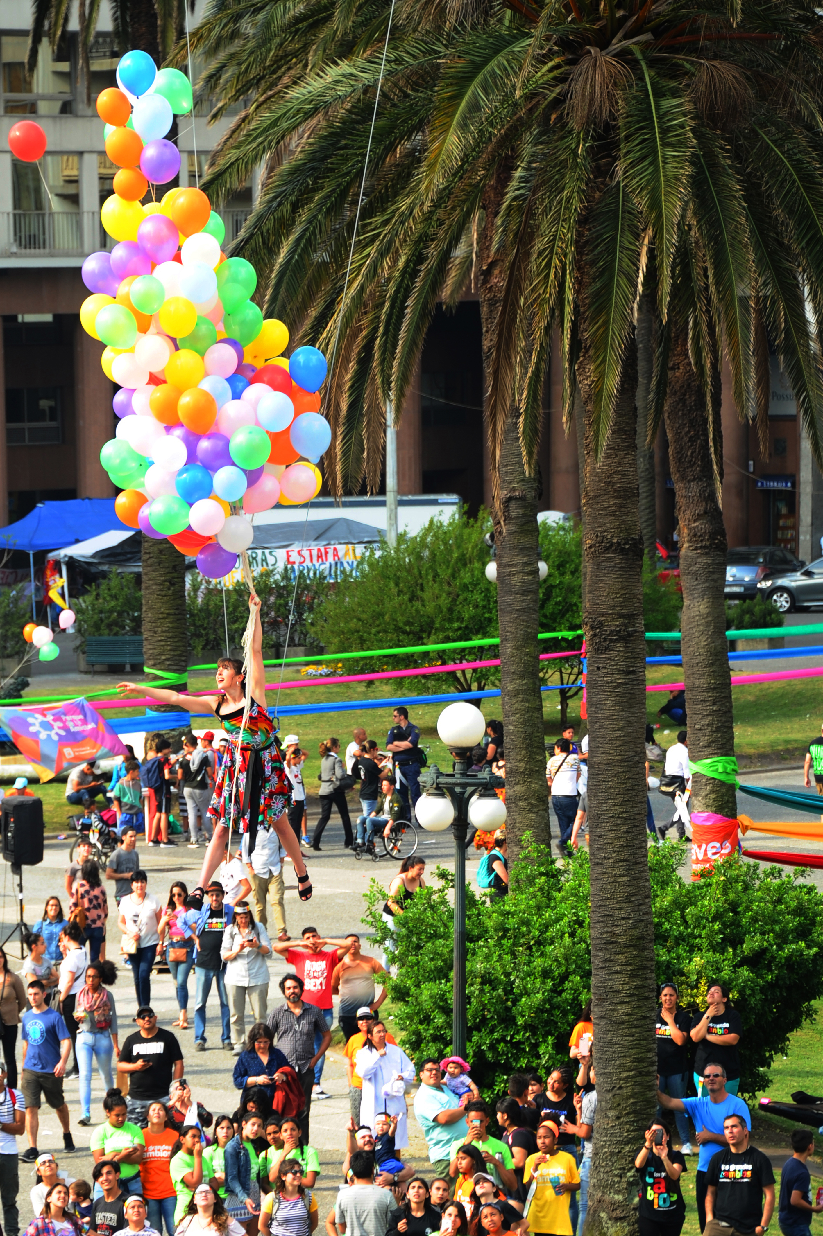“Fiesta del buentrato” realizada en plaza Independencia