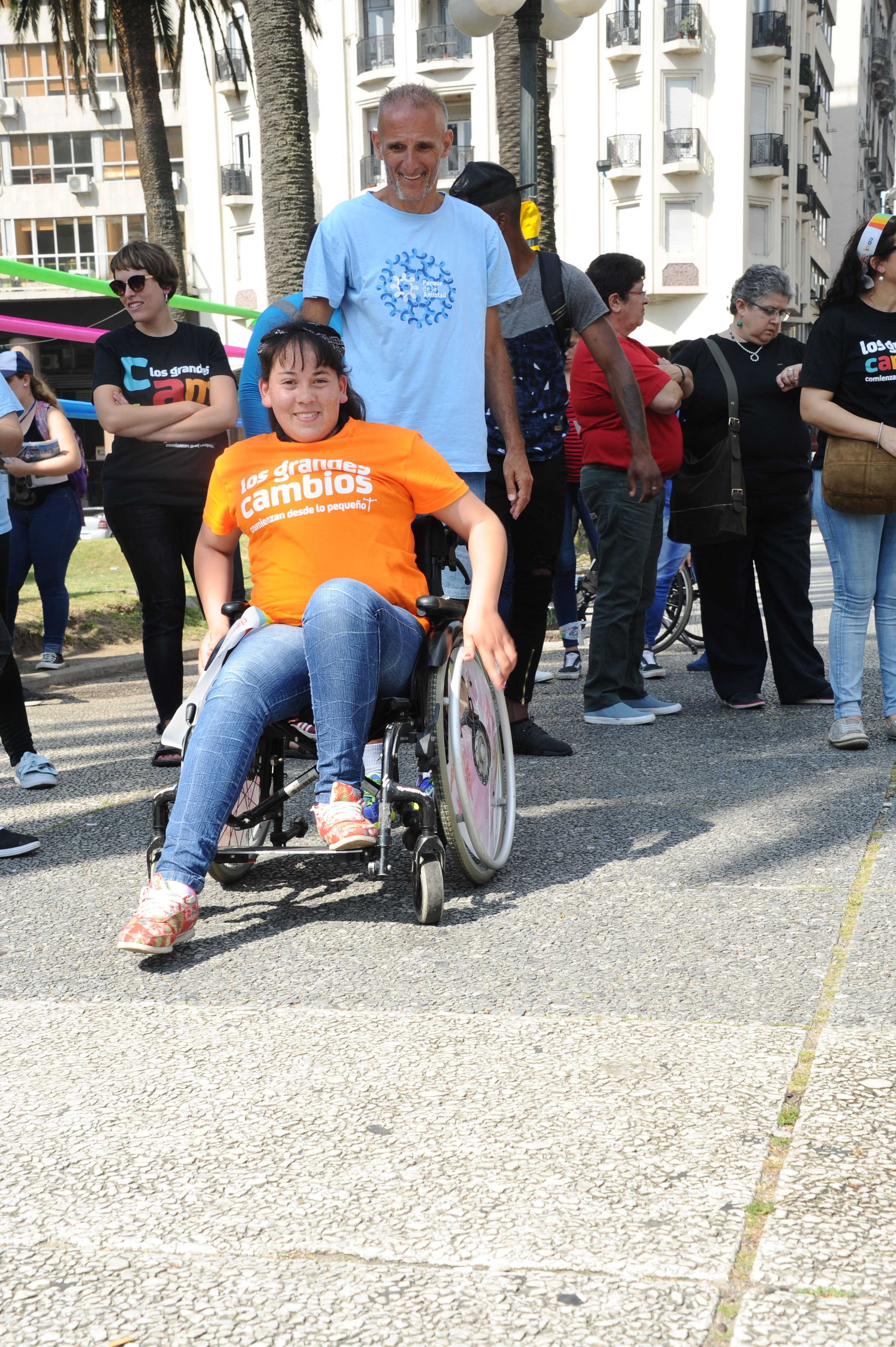 “Fiesta del buentrato” realizada en plaza Independencia