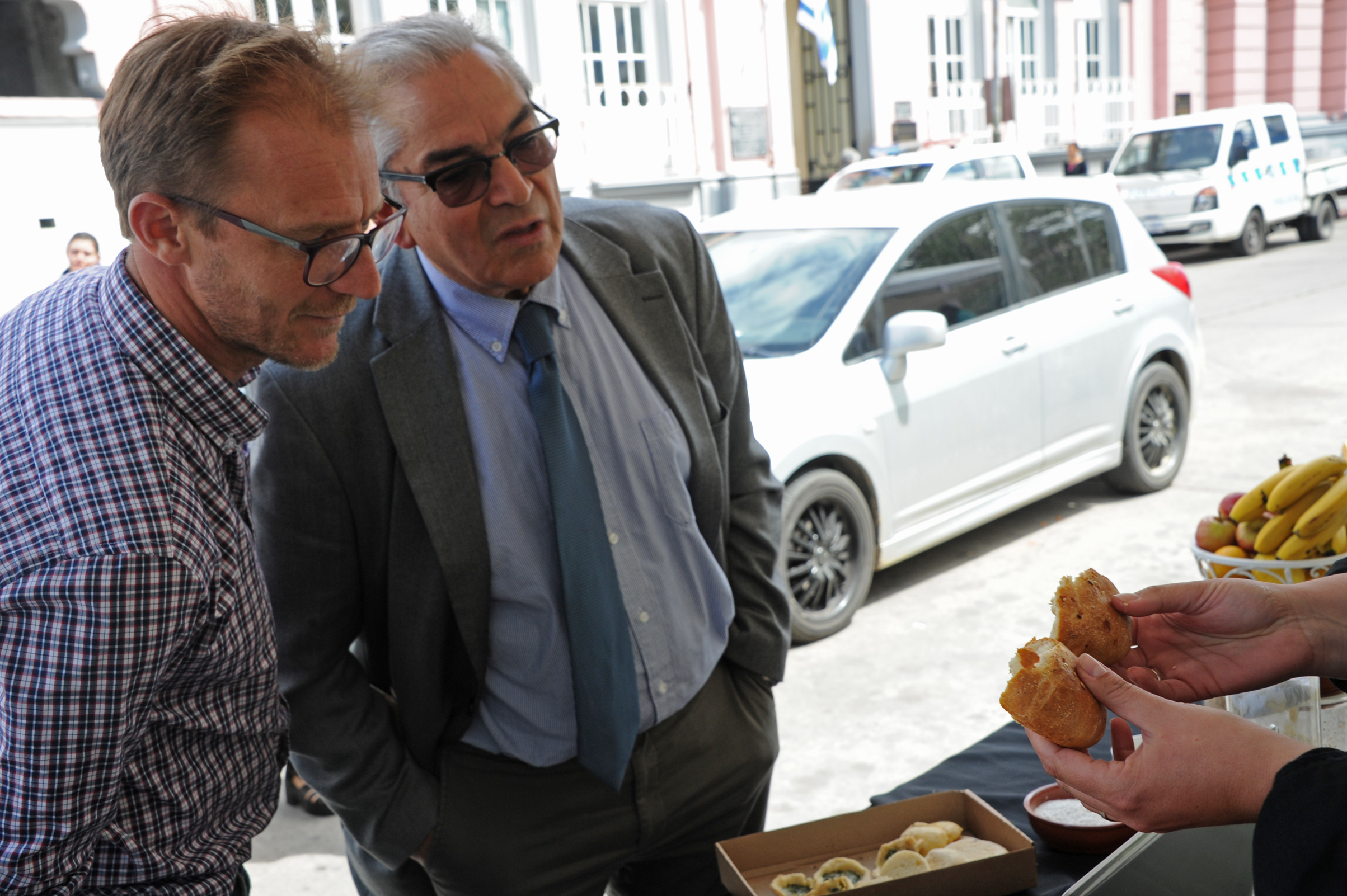 Ministro de Ganadería, Enzo Benech, en Maldonado, durante la conmemoración del Día Mundial de la Alimentación