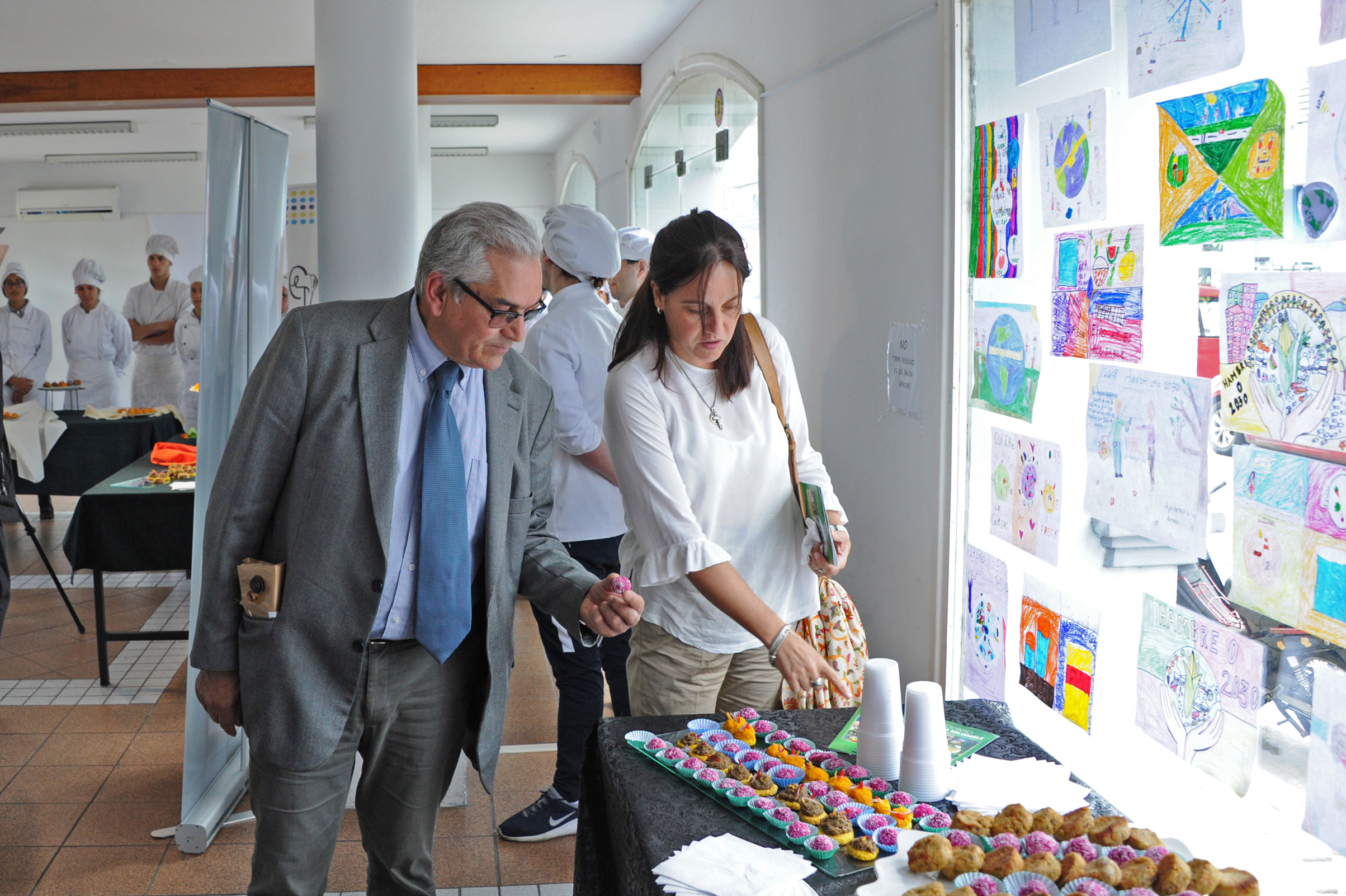 Ministro de Ganadería, Enzo Benech, en Maldonado, durante la conmemoración del Día Mundial de la Alimentación