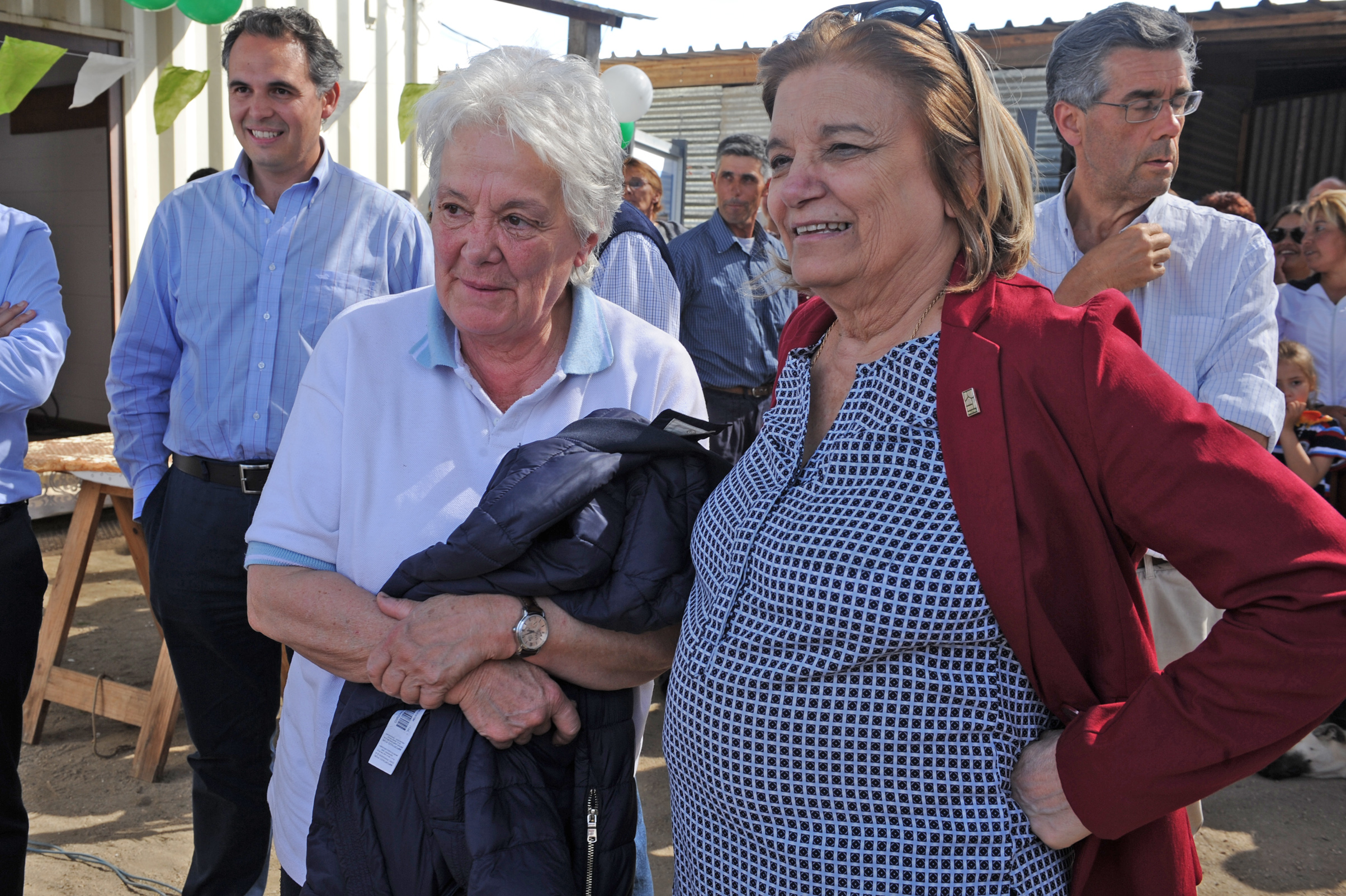 Vicepresidenta Lucía Topolansky junto a ministra Eneida de León