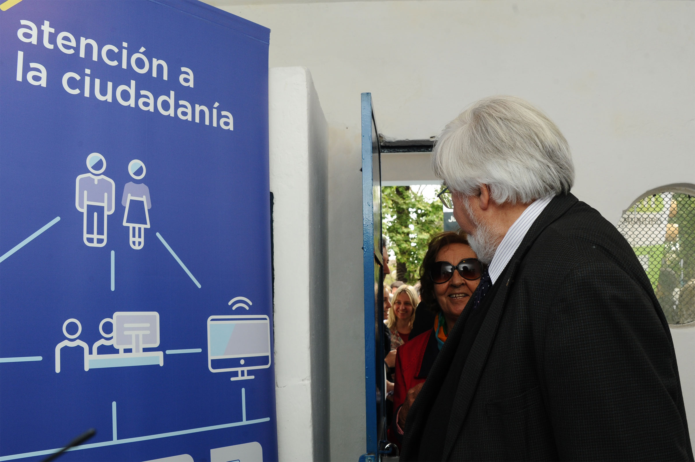 Acto de inauguración de garita policial recuperada por exreclusos