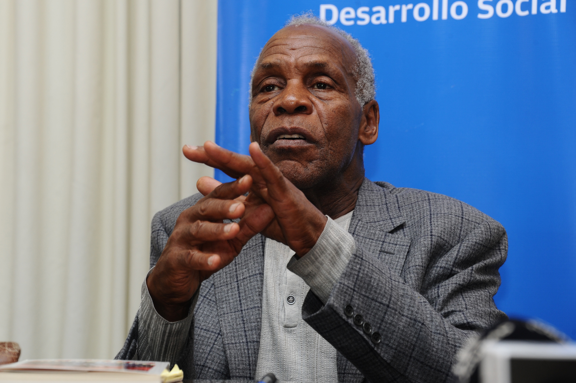 Ministra Marina Arismendi se reunió con el actor y embajador de Buena Voluntad de la Organización de las Naciones Unidas (ONU) Danny Glover