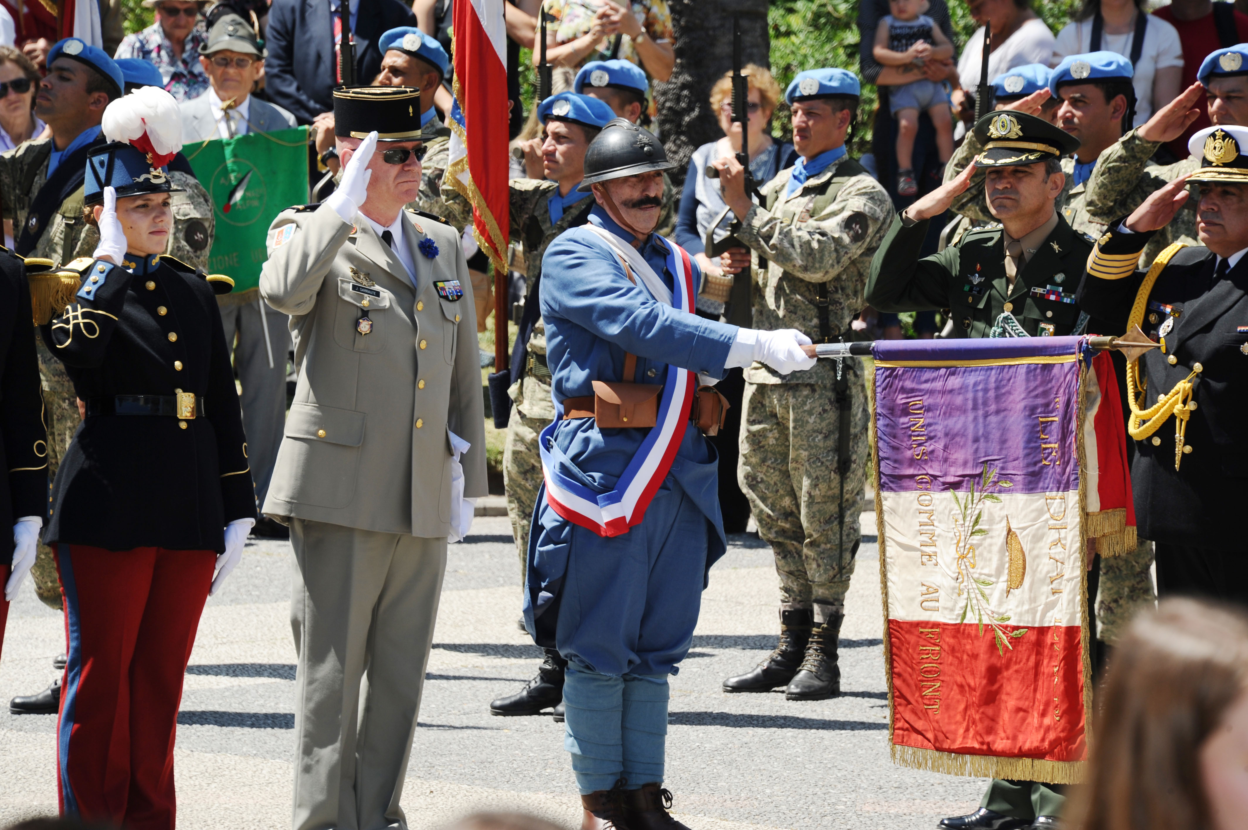 Conmemoración de los 100 años del fin de la Primera Guerra Mundial