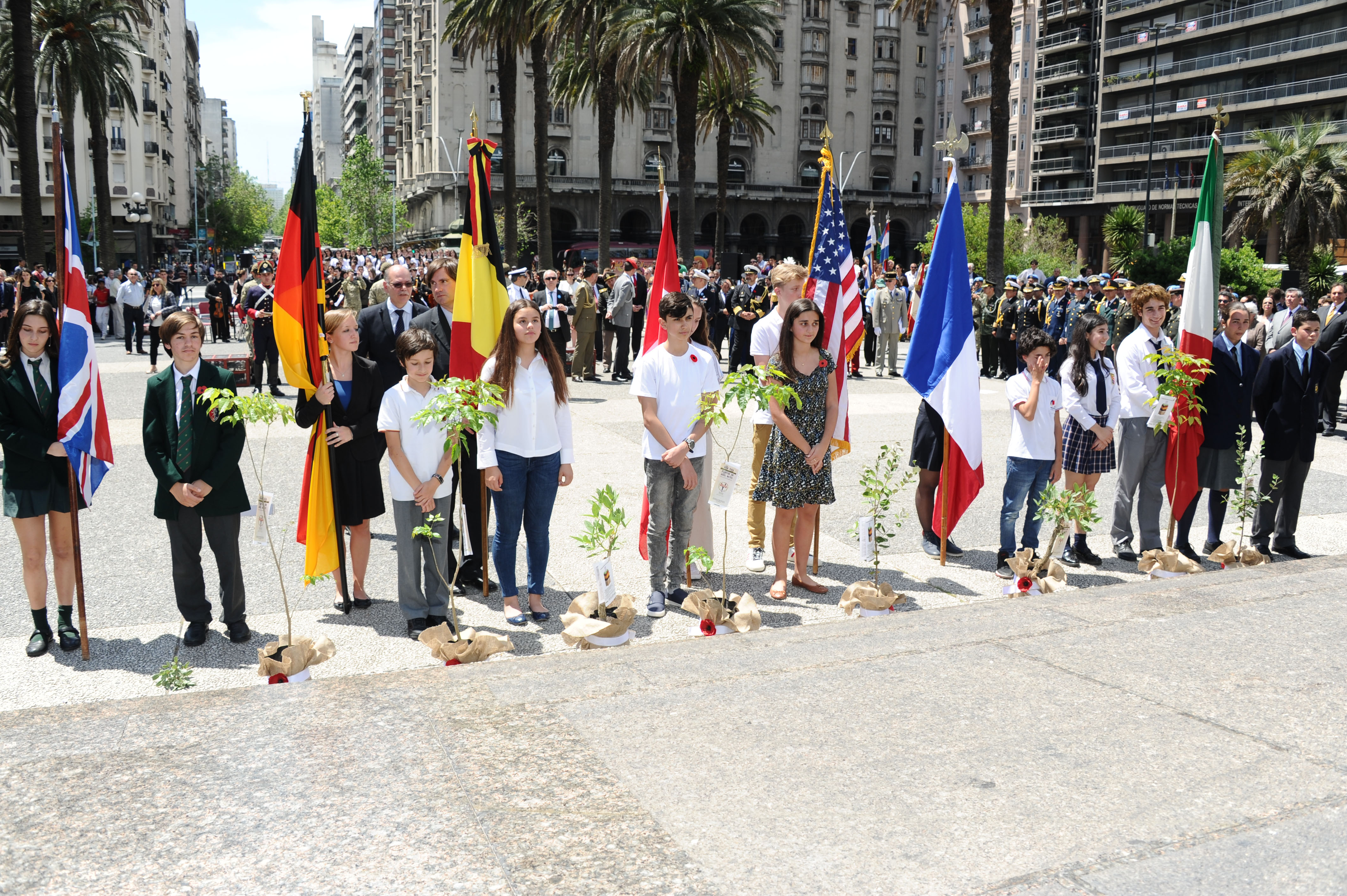 Conmemoración de los 100 años del fin de la Primera Guerra Mundial