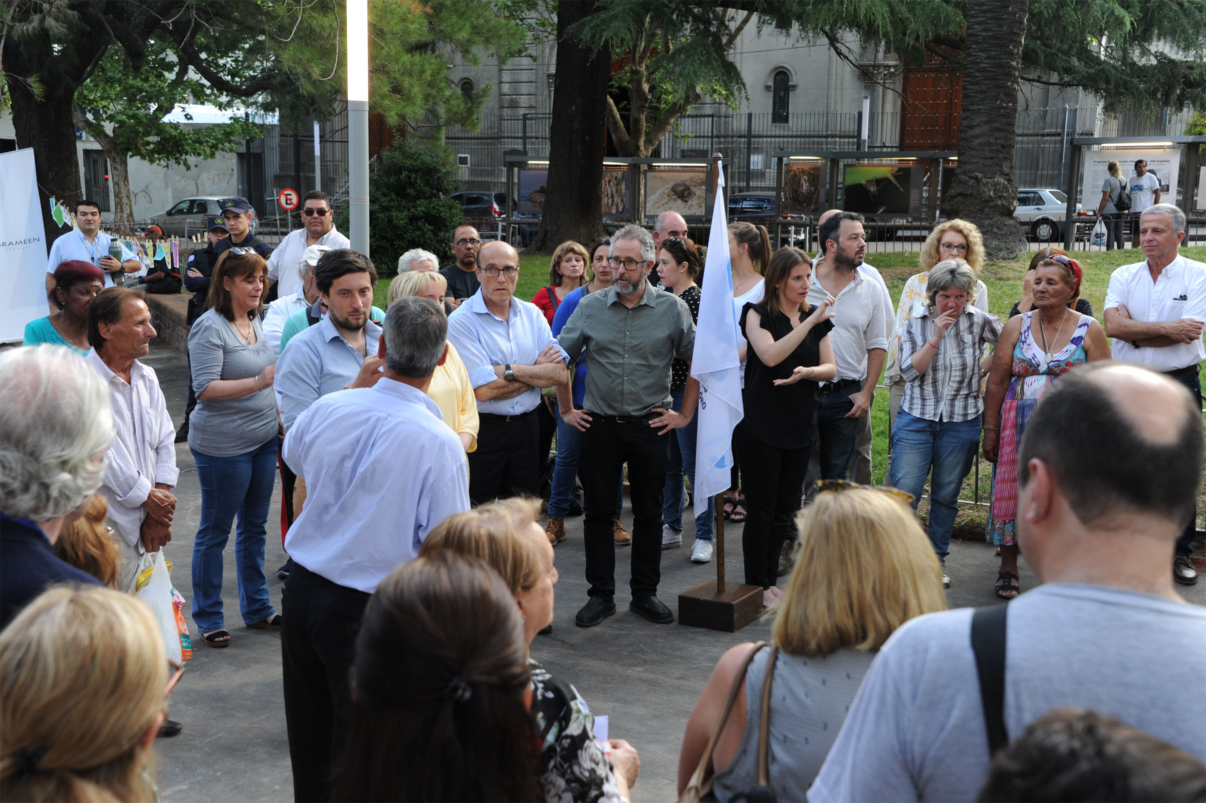 Inauguración de obras en Plaza de la Restauración y Paseo Miró, intervenciones en barrio La Unión