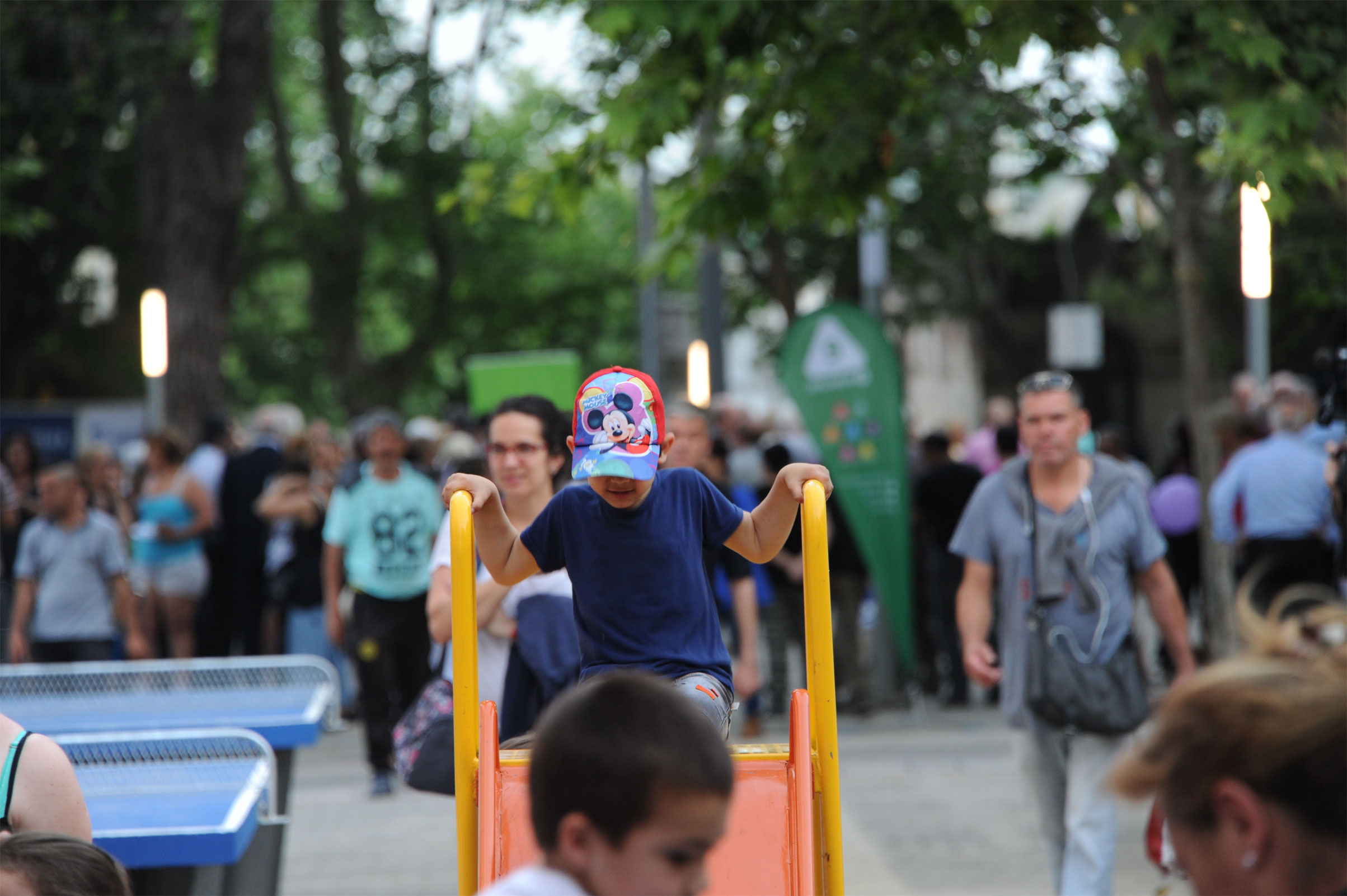 Inauguración de obras en Plaza de la Restauración y Paseo Miró, intervenciones en barrio La Unión