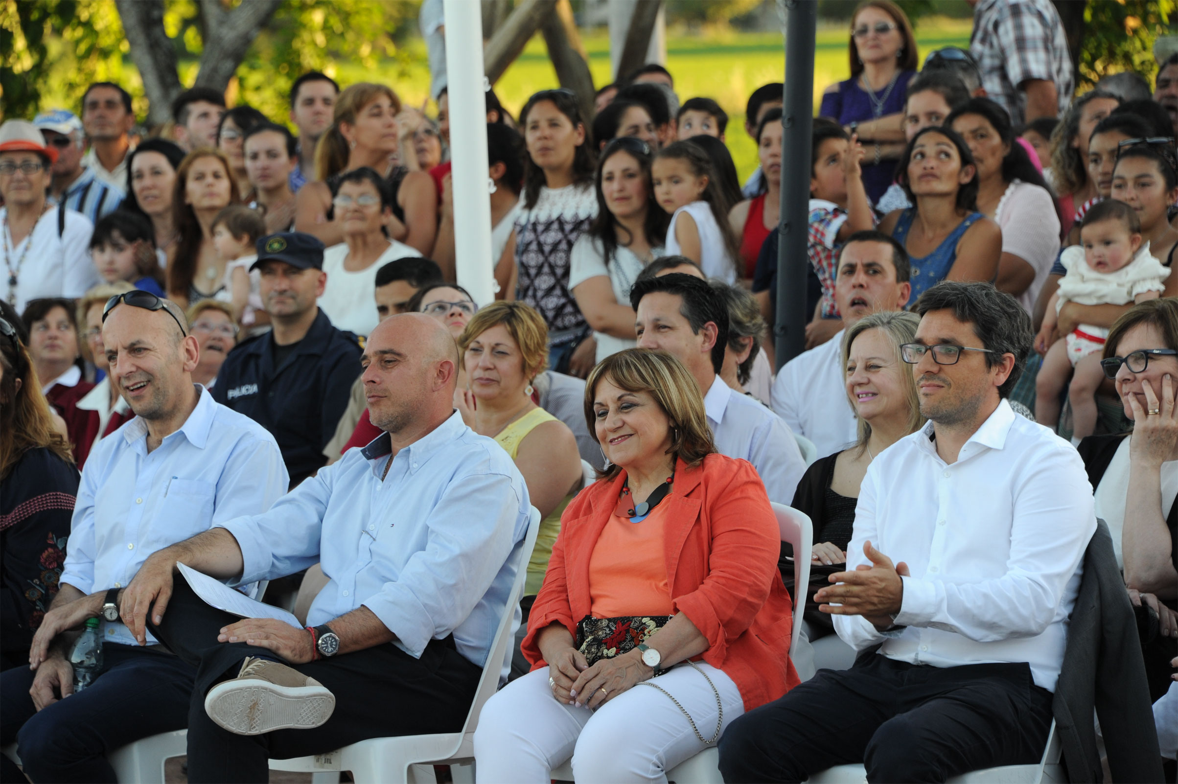 Inauguración de la escuela de tiempo completo n.º 25, ubicada en el barrio San Félix de Paysandú