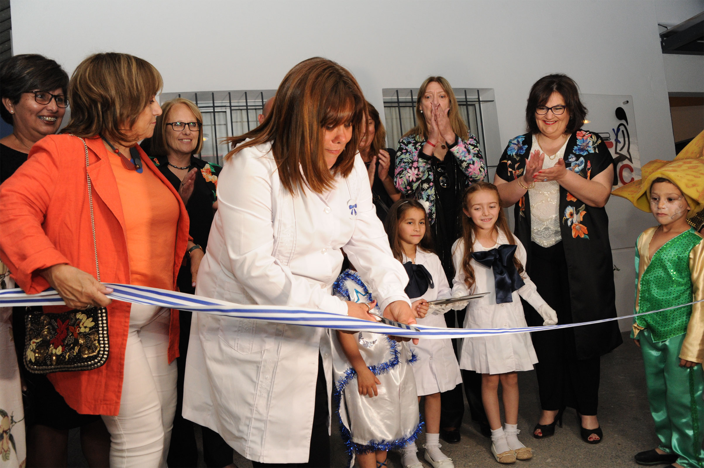 Inauguración de la escuela de tiempo completo n.º 25, ubicada en el barrio San Félix de Paysandú