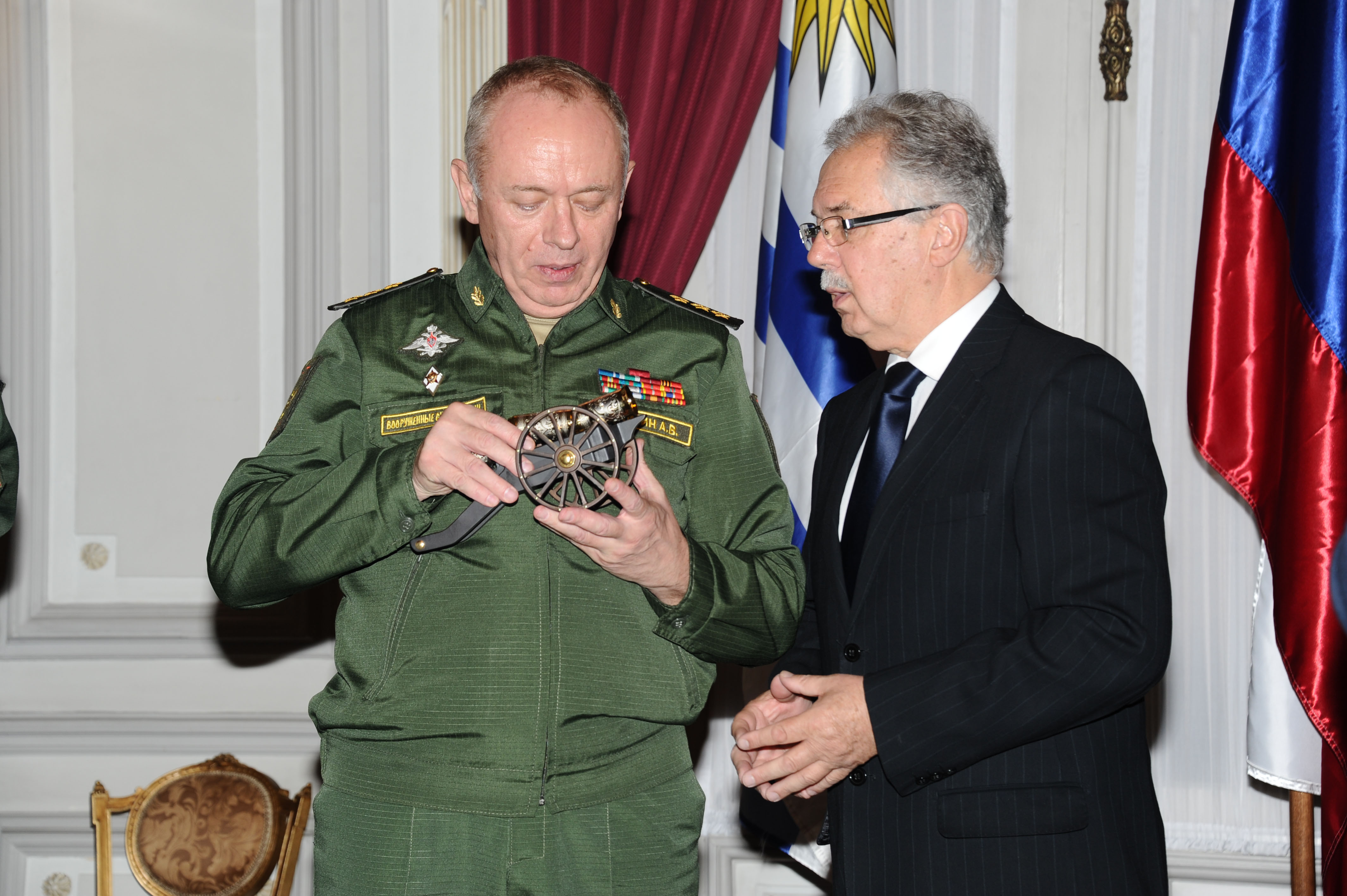 Jorge Menéndez y Alexander Fomin