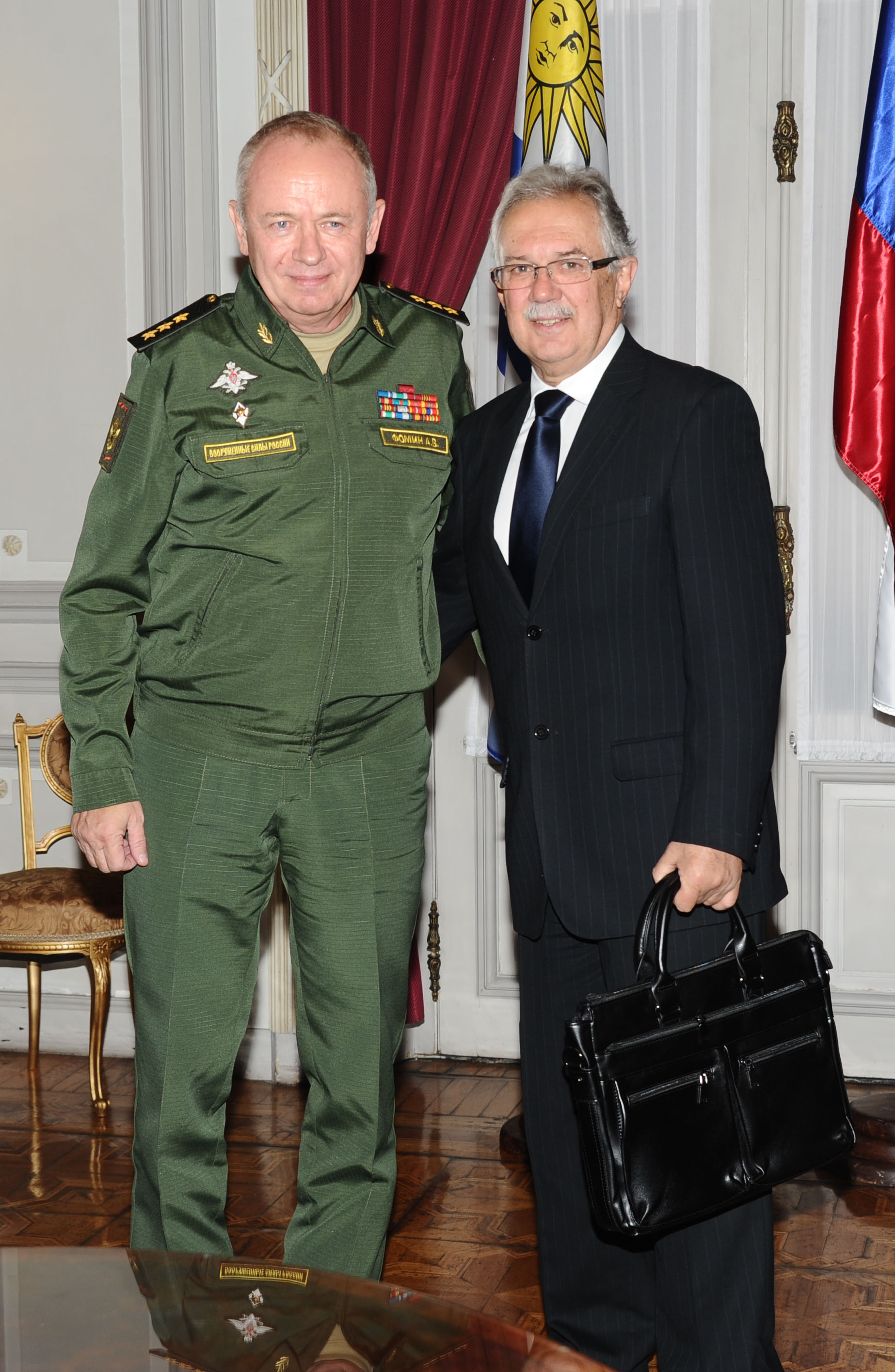 Jorge Menéndez y Alexander Fomin