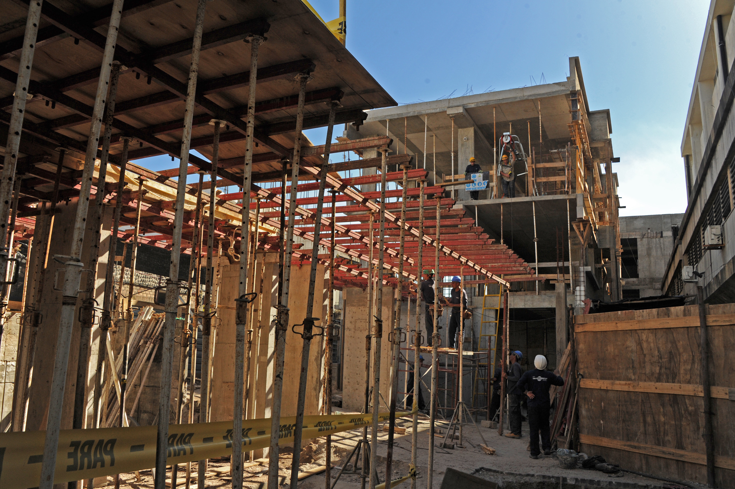 Obras en el Hospital Maciel