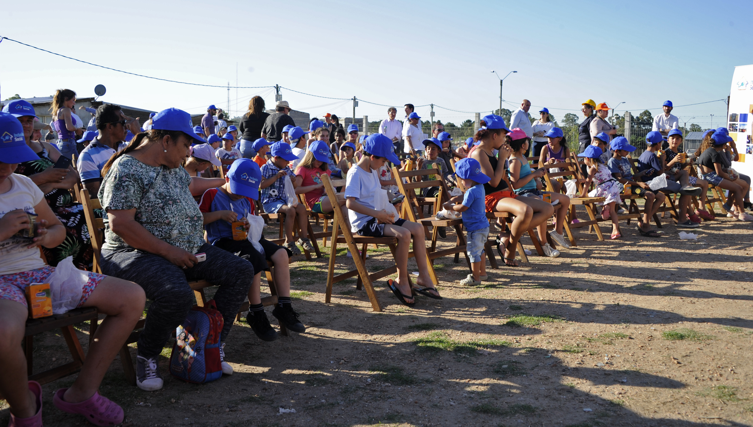 Vecinos de los barrios Nueva Esperanza y Eucaliptus, en Maldonado
