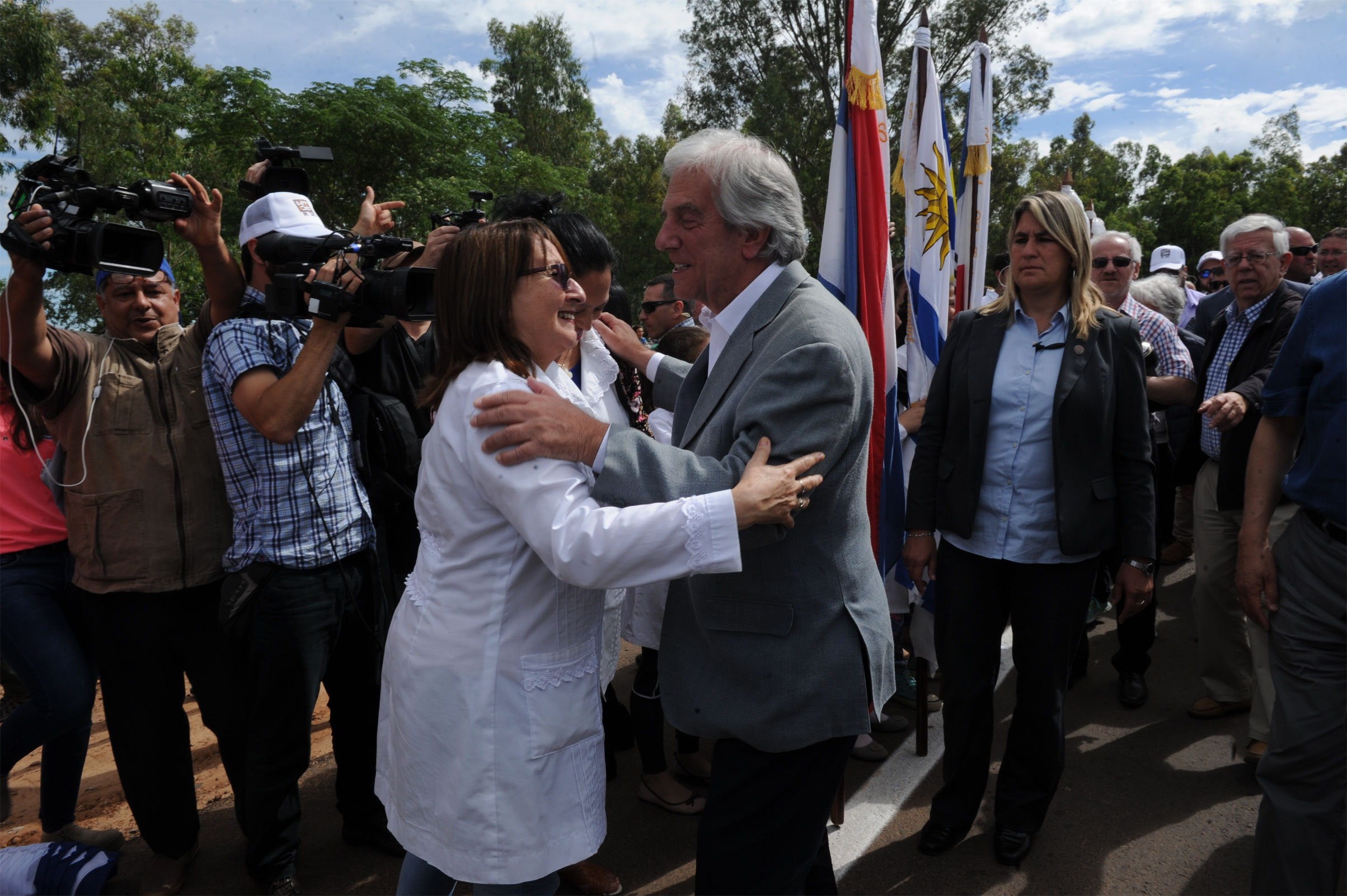 Acto de inauguración de ruta 30