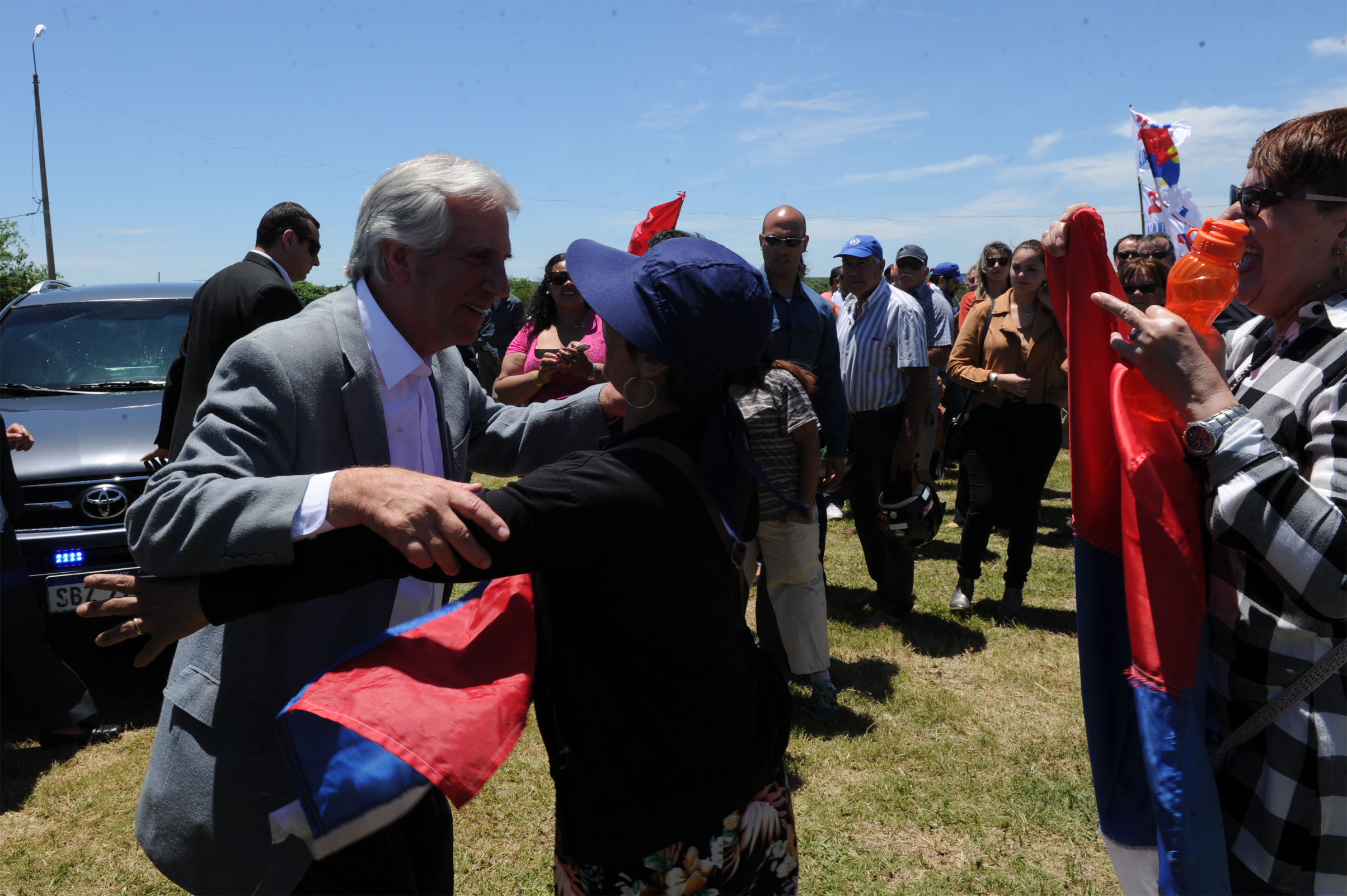 Acto de inauguración de ruta 30