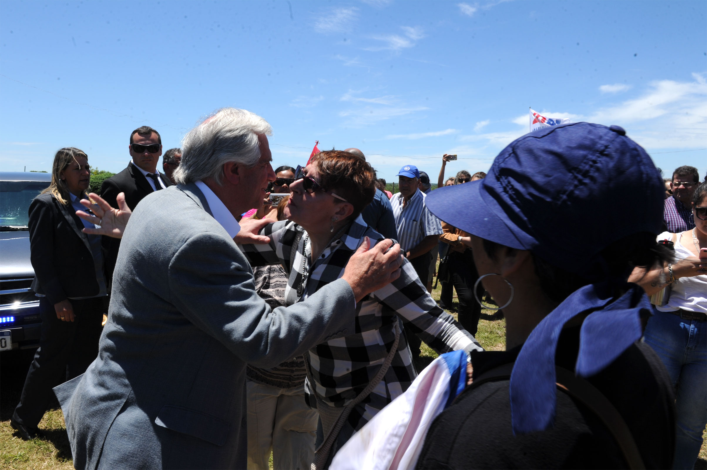 Acto de inauguración de ruta 30