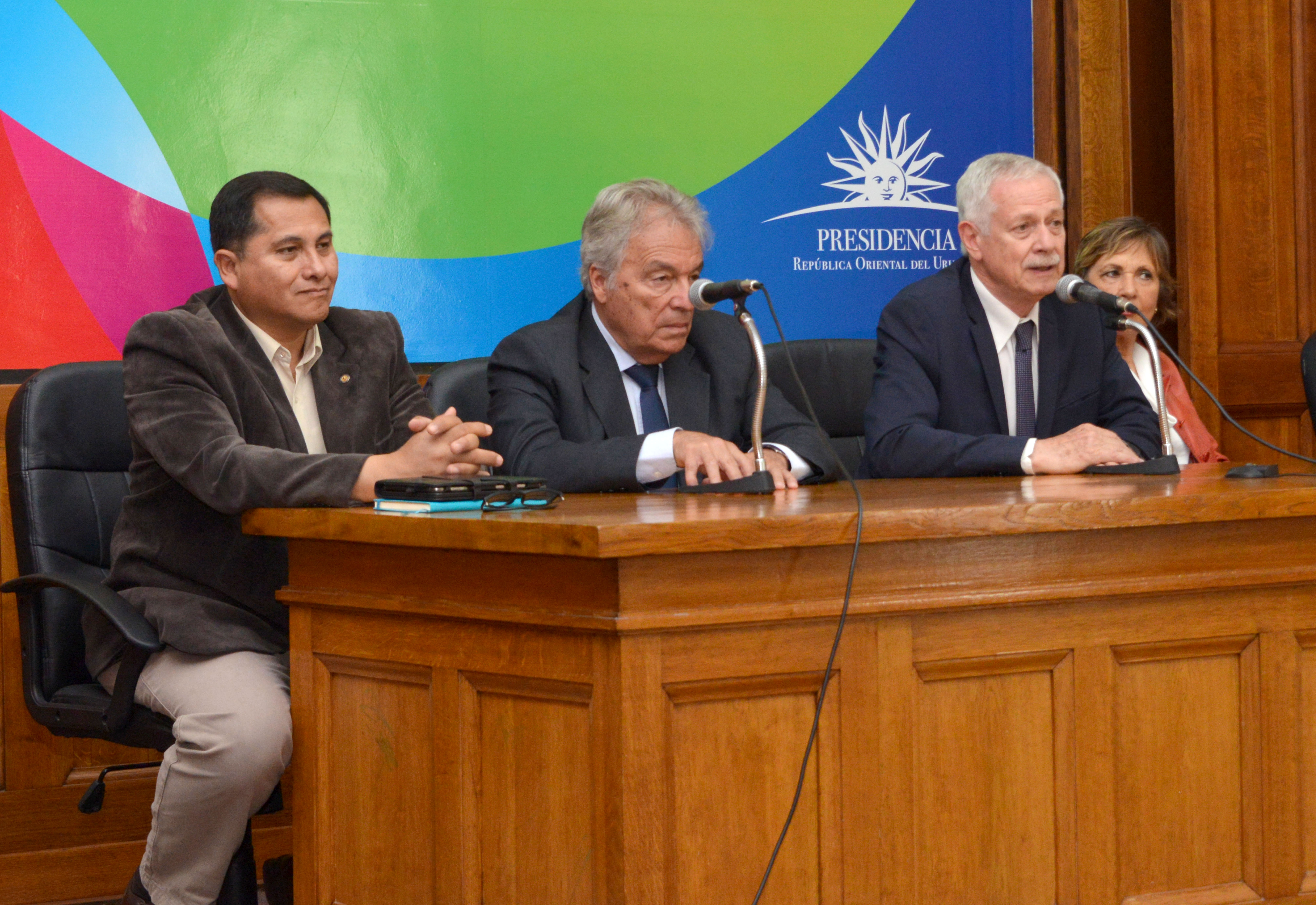 Guillermo Escalante, Jorge Quian y Jorge Basso
