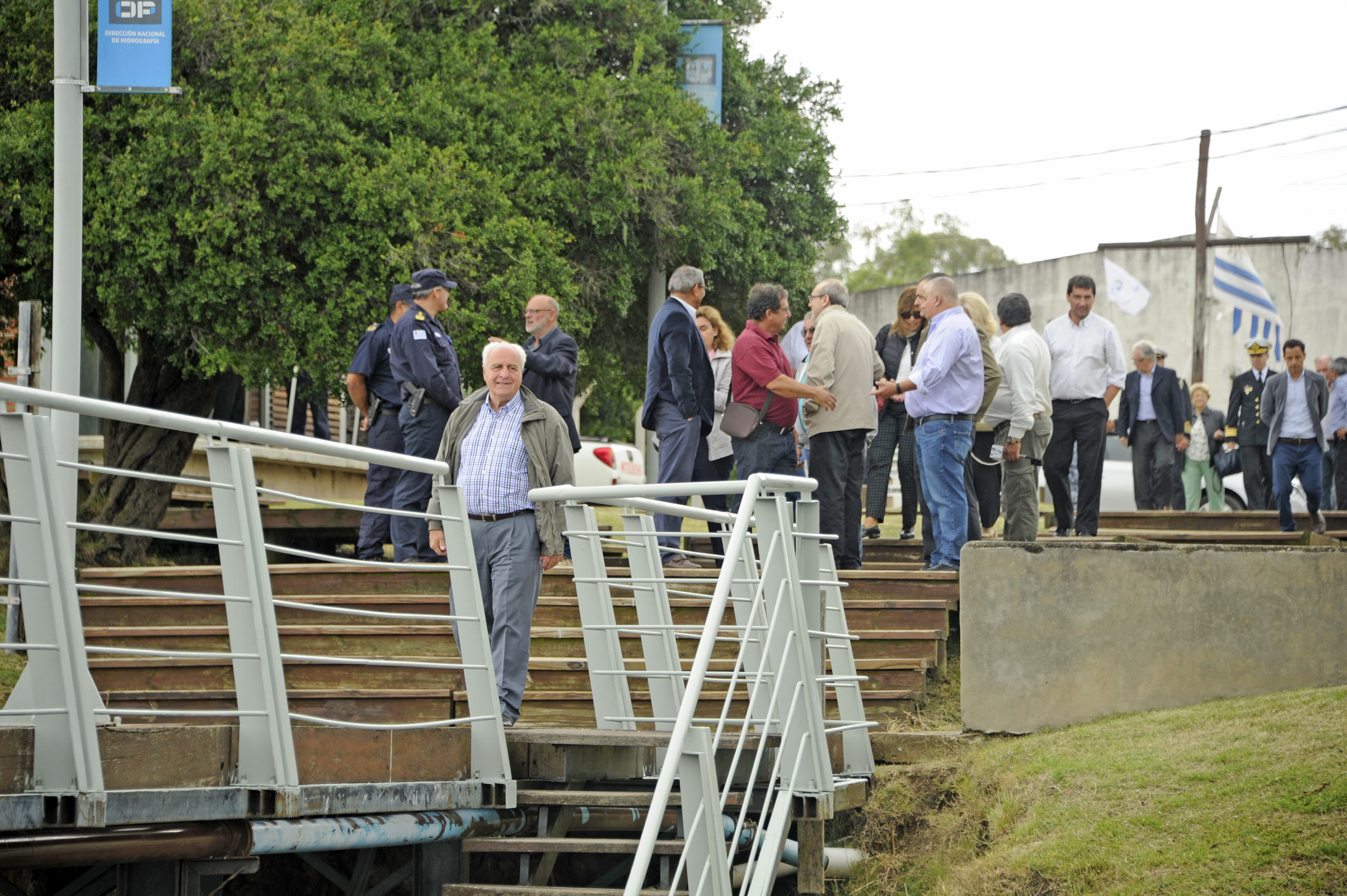 Presentación de la embarcación "Jorge Camaño", realizada por la Comisión Mixta para el Desarrollo de la Cuenca de la Laguna Merín