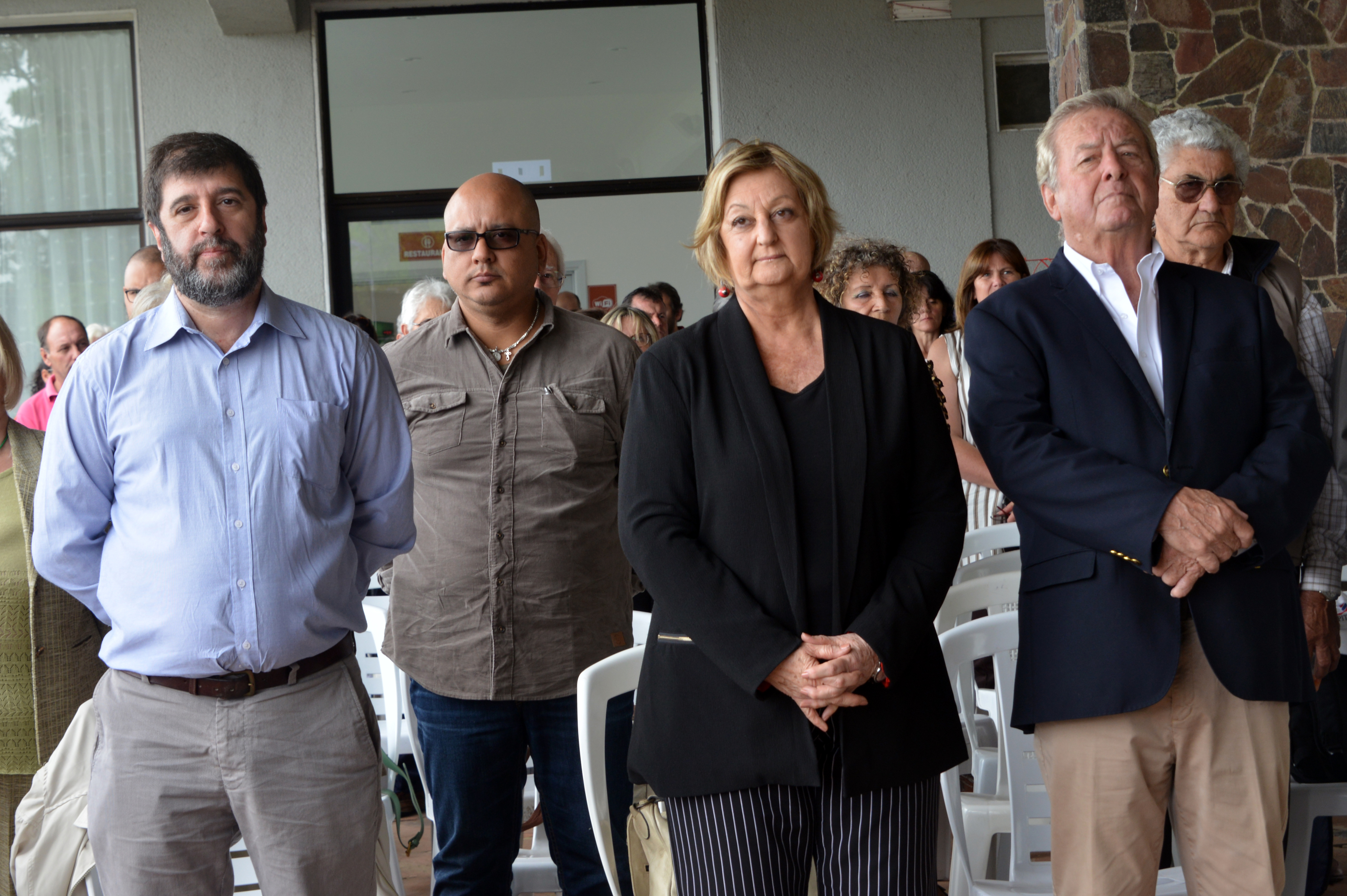 Ministra de Turismo Liliam Kechichian y autoridades del Pit Cnt