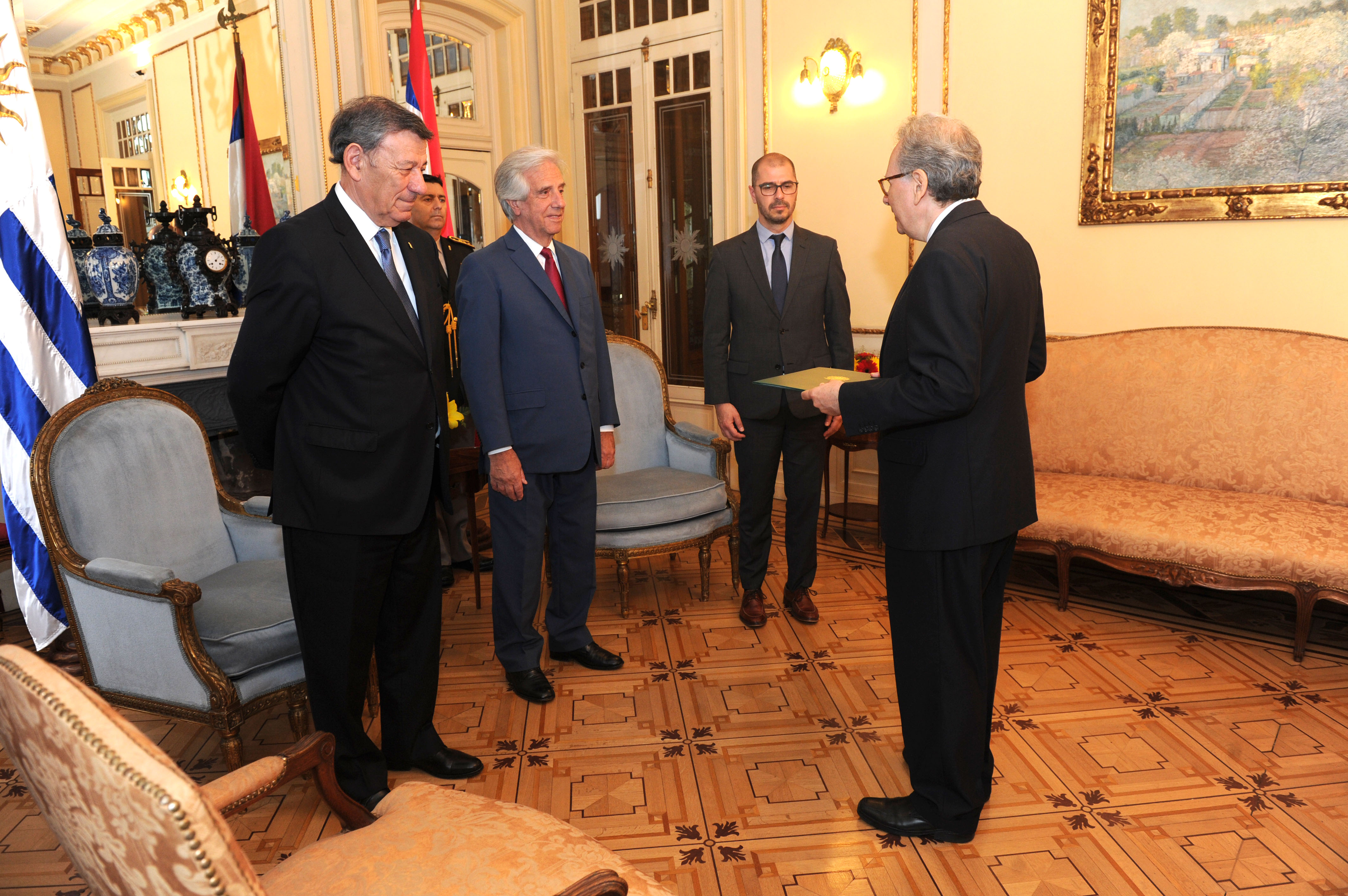 Ceremonia de presentación de cartas credenciales