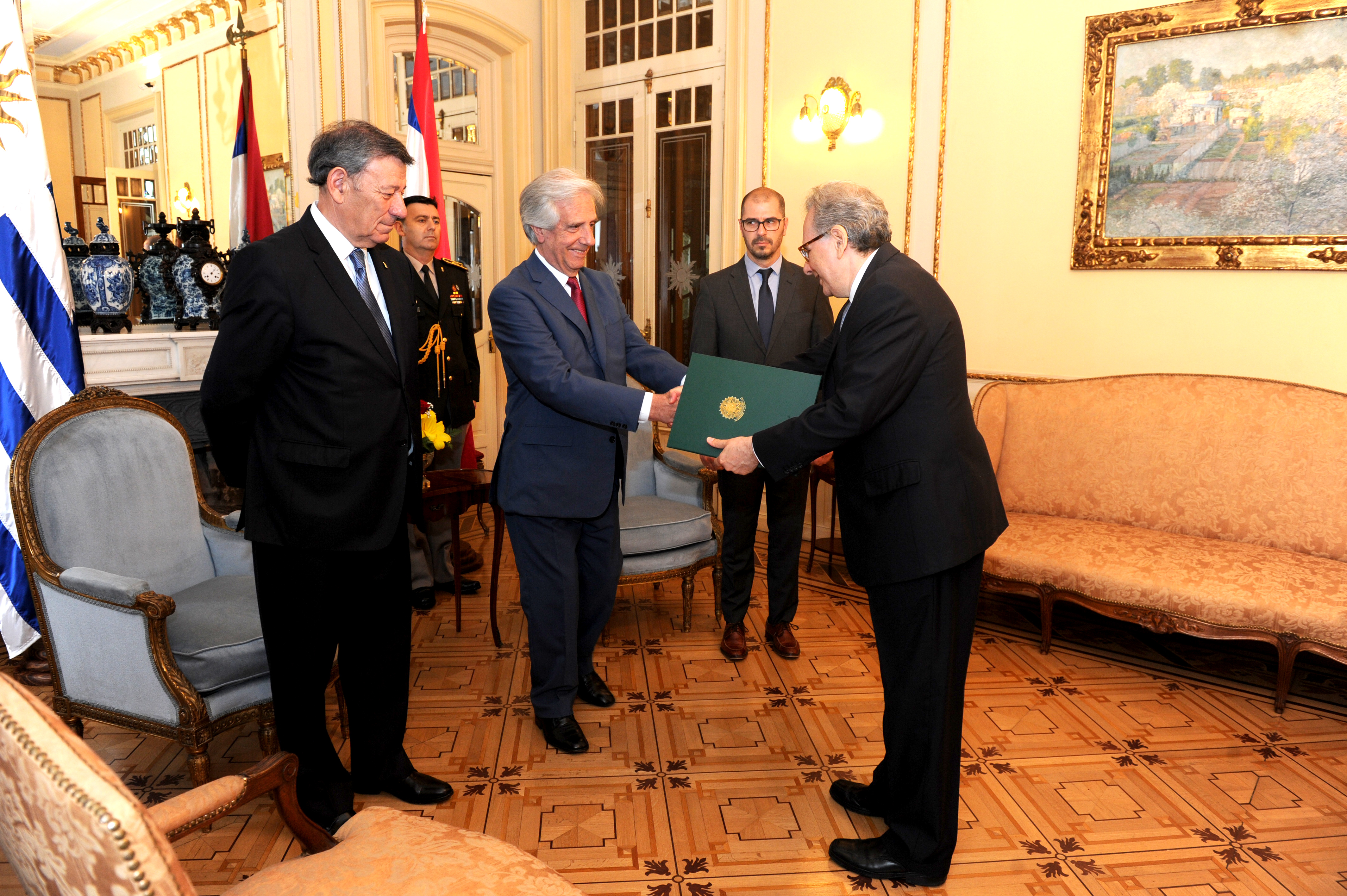 Ceremonia de presentación de cartas credenciales