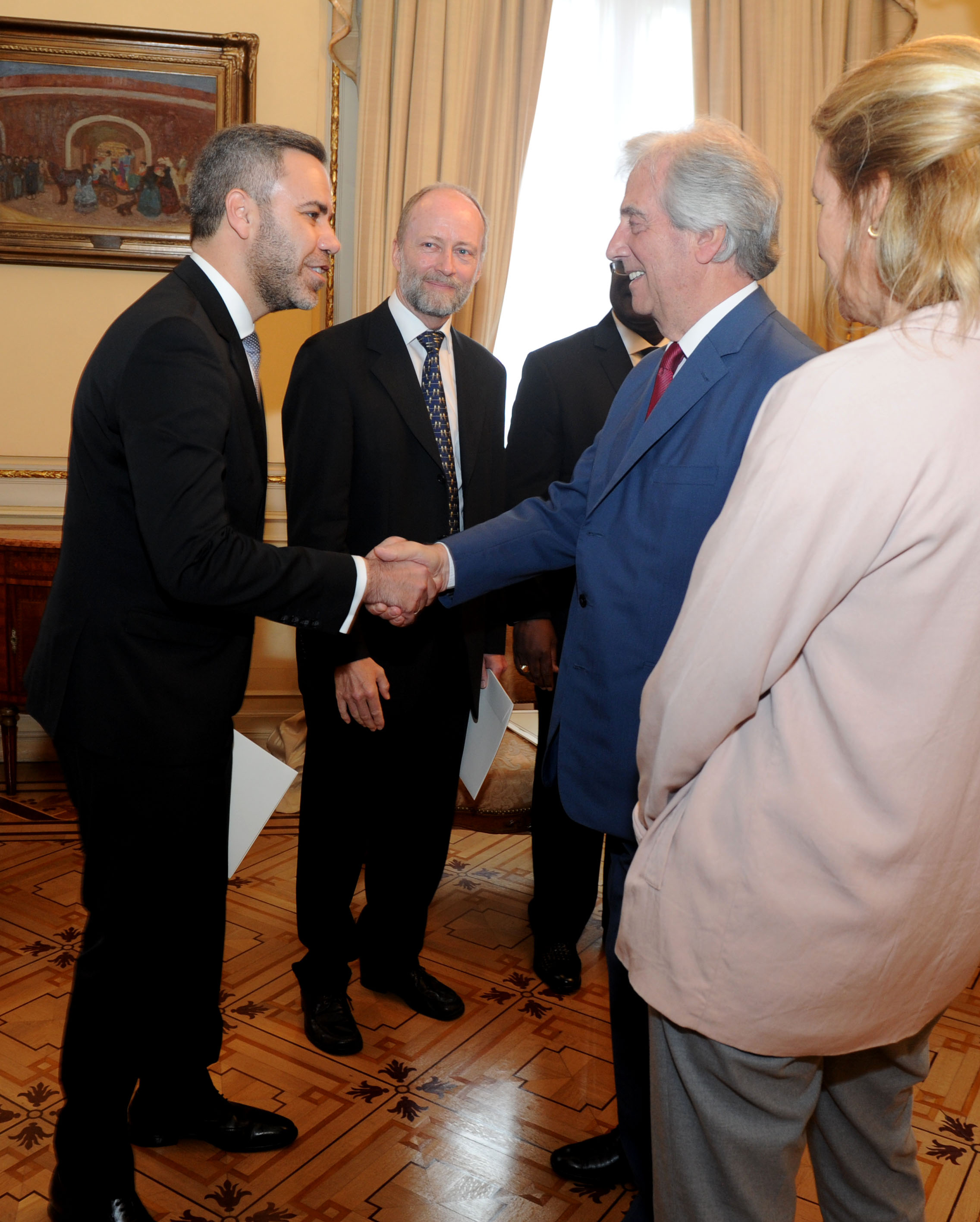 Ceremonia de presentación de cartas credenciales