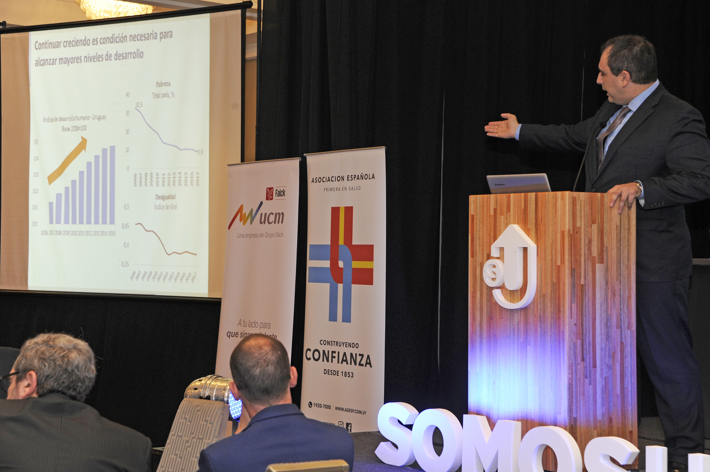 Subsecretario de Economía y Finanzas, Pablo Ferreri, disertó en el desayuno organizado por “Somos Uruguay”