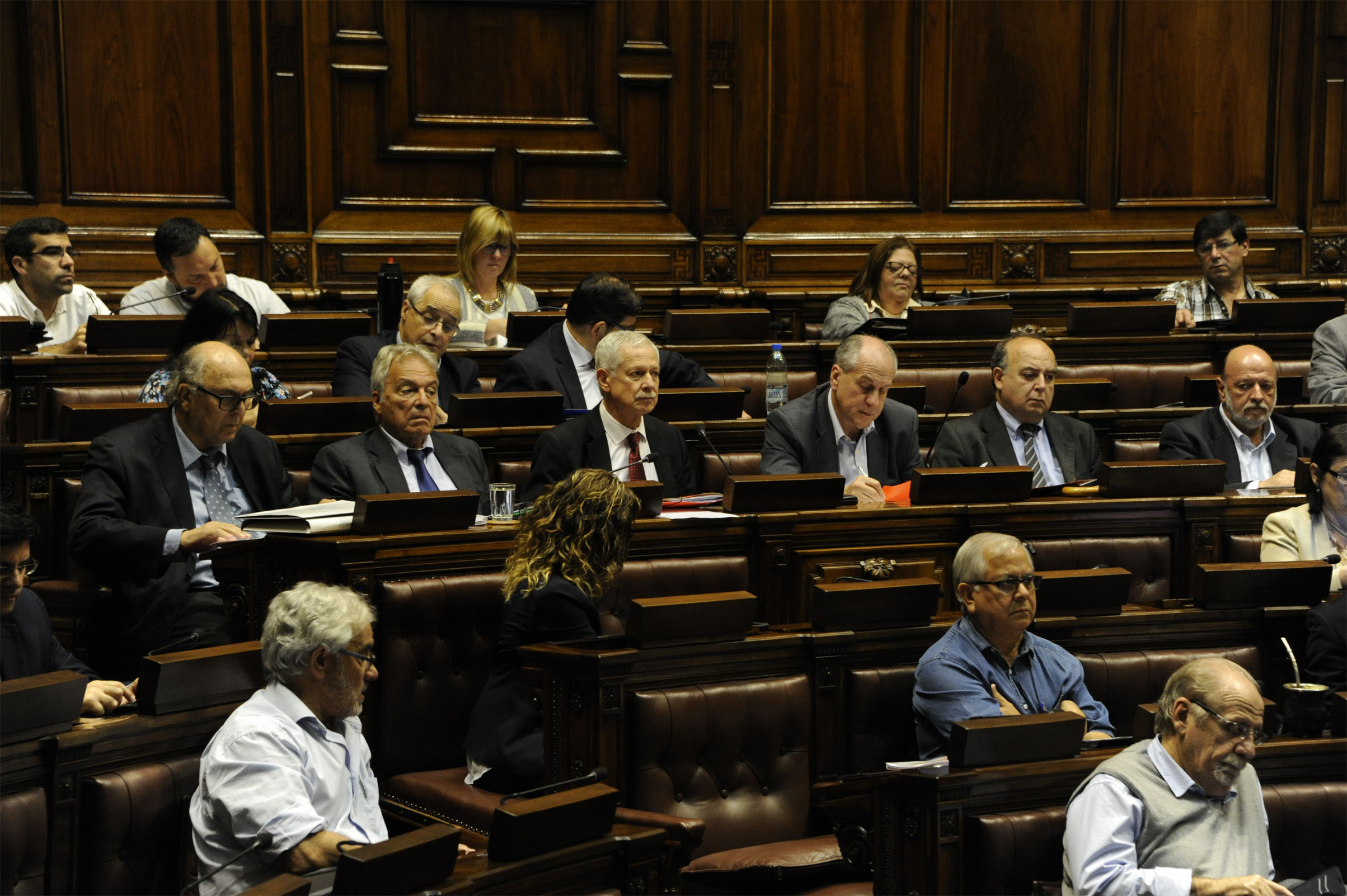 Ministros Ernesto Murro y Jorge Basso en la Cámara de Diputados