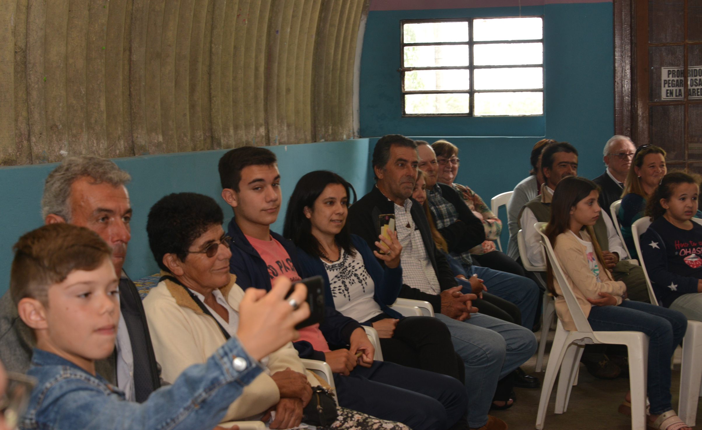 Acto de entrega de viviendas de Mevir en Tala, Canelones