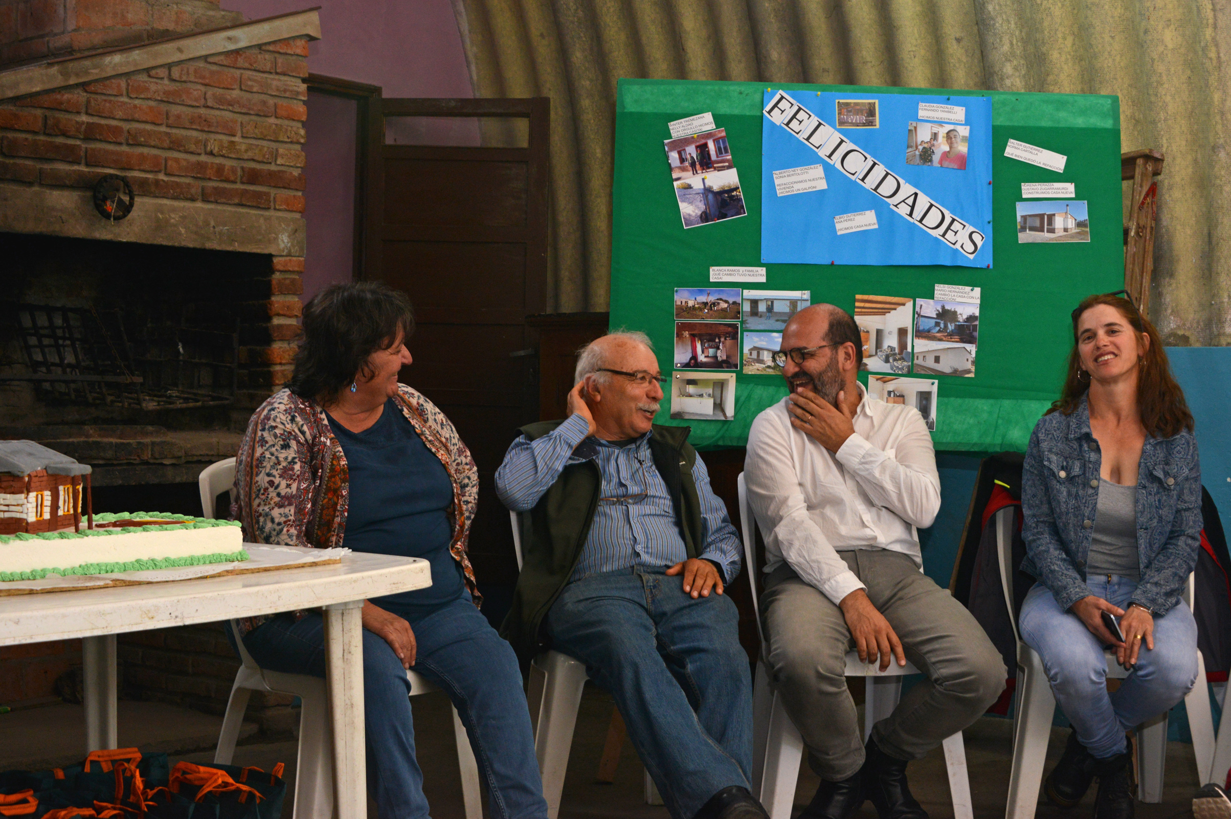 Acto de entrega de viviendas de Mevir en Tala, Canelones