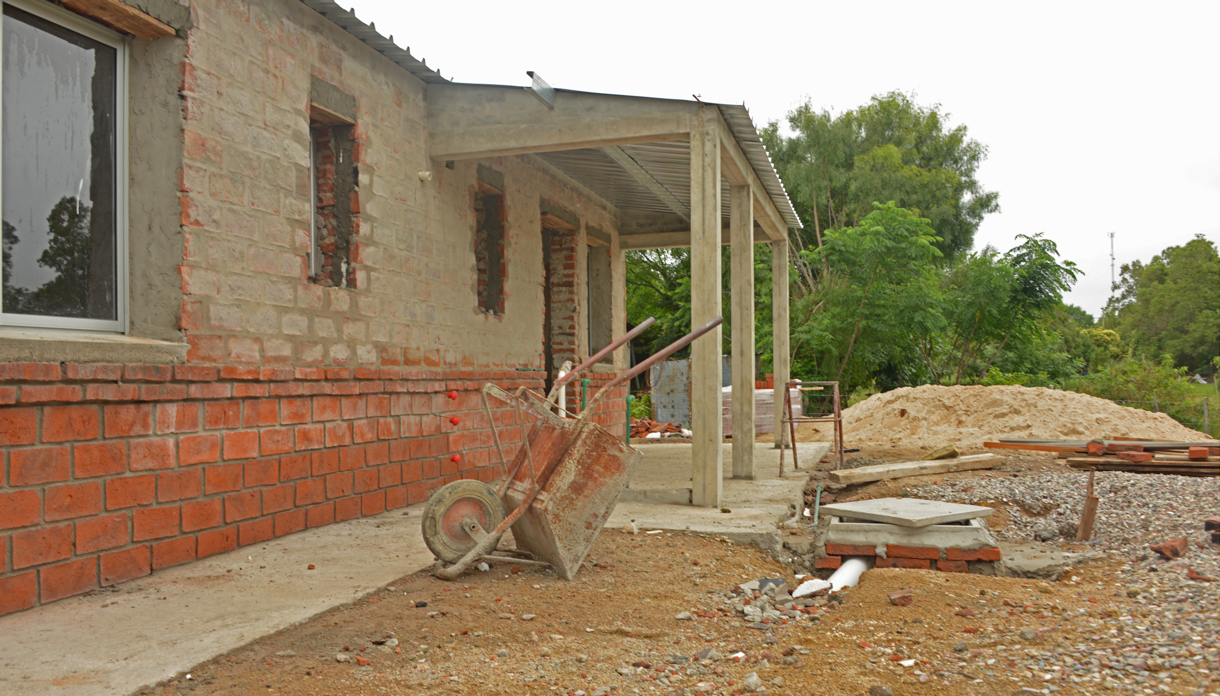 Construcción de viviendas de Mevir en Fray Marcos, Florida